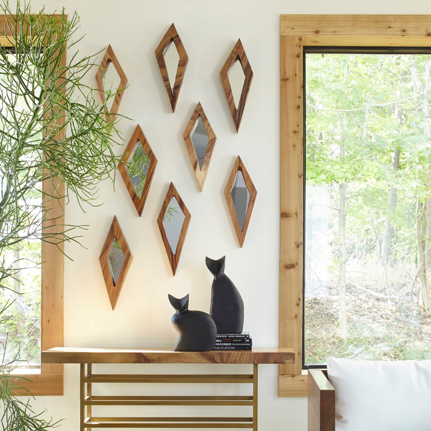 Phillips Collection Diamond Mirror