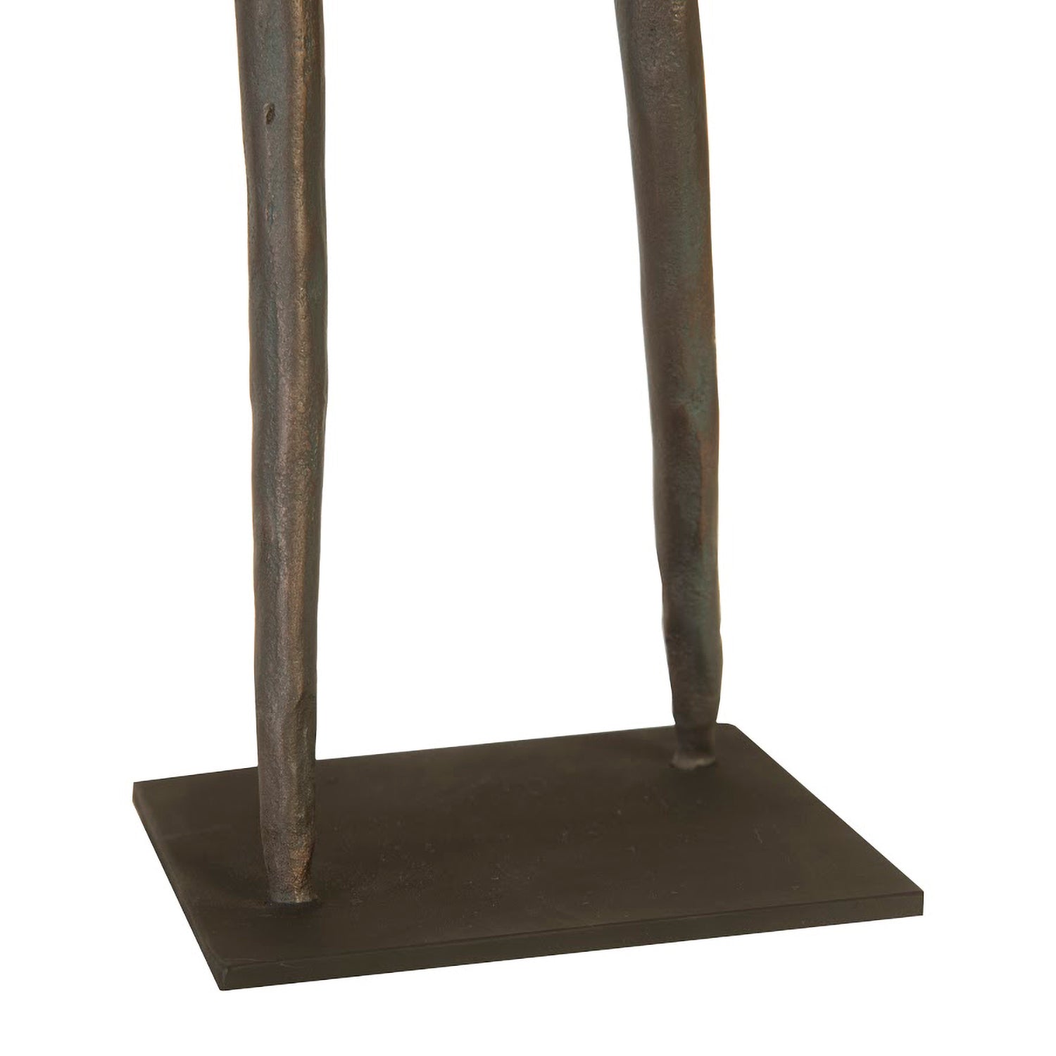 Phillips Collection Gesturing Abstract Figure on Metal Base