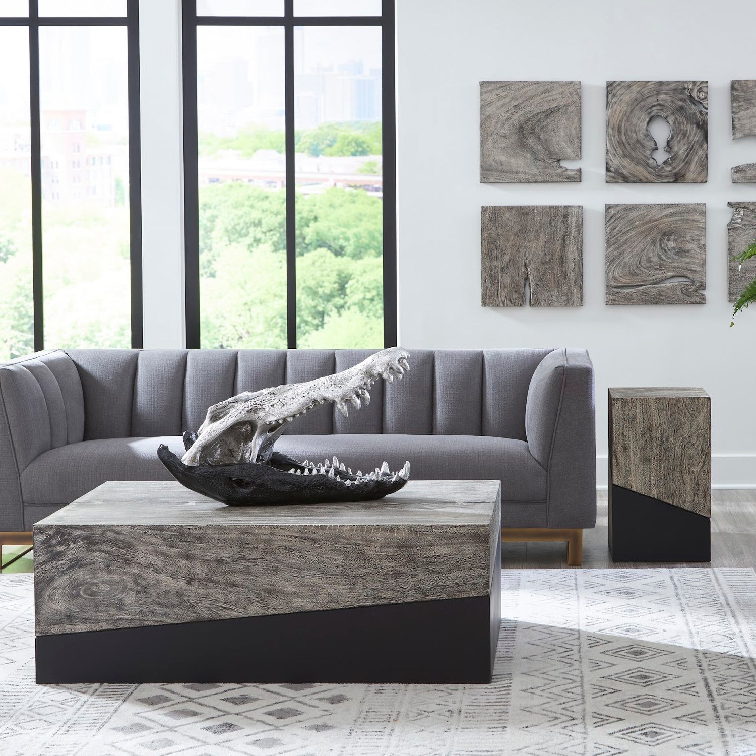 Phillips Collection Geometry Side Table - Thumbnail 3