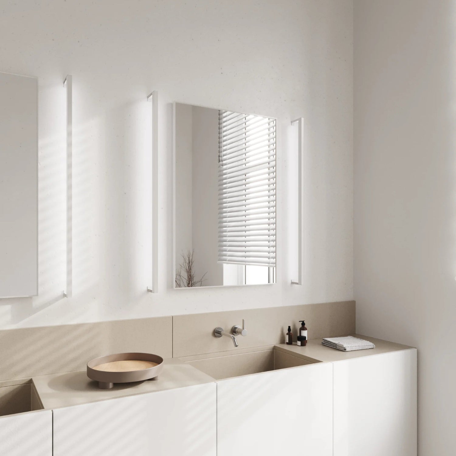 Sonneman Thin-Line Satin White 2814.03-3 Wall Sconce