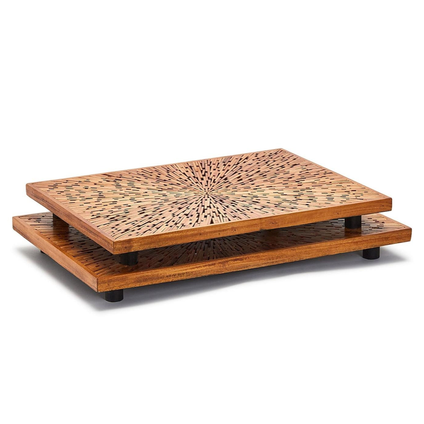 Wood Chip Tray Set of 2
