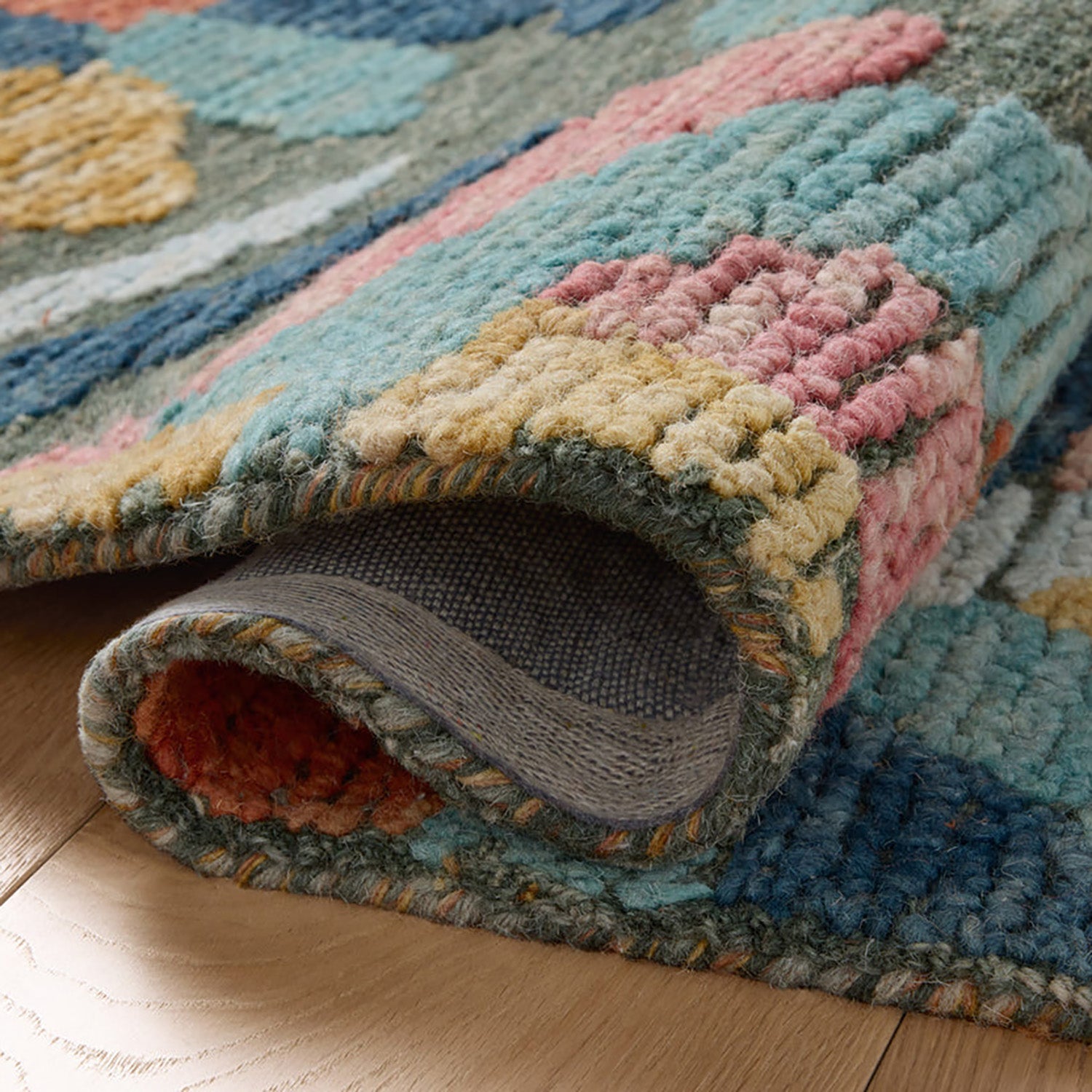 Loloi Tilly Green/Multi Hand Tufted Rug