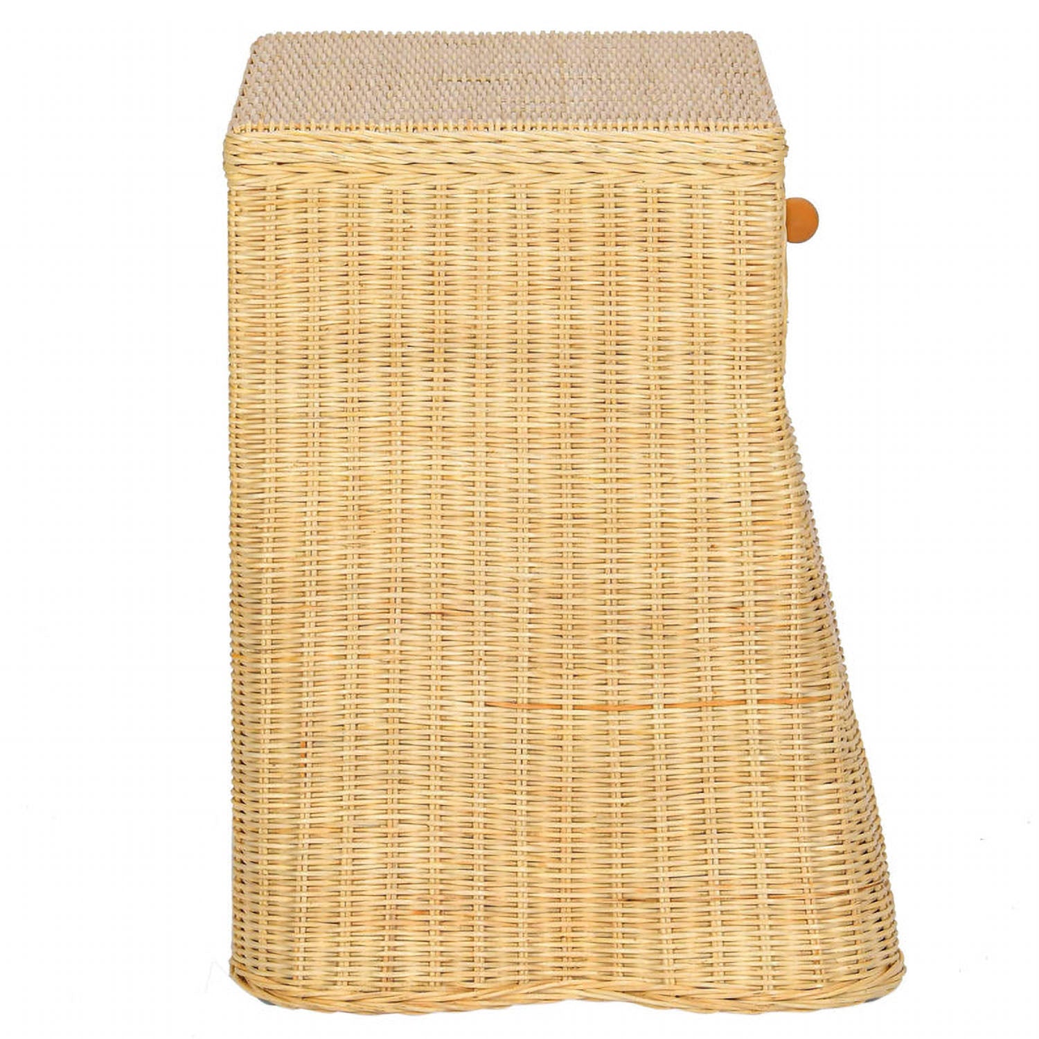 TOV Furniture Pentra Natural Rattan Nightstand With Drawer