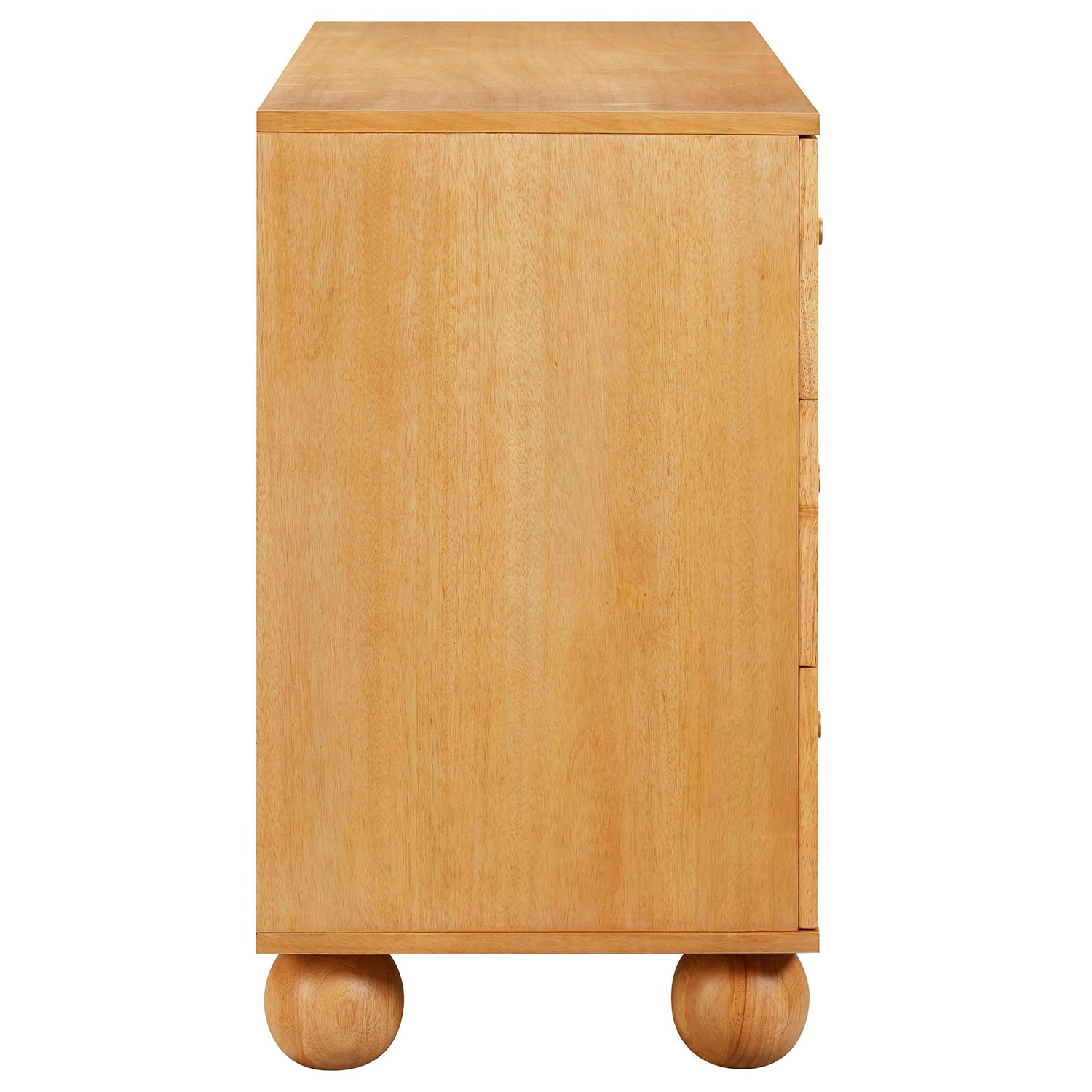 TOV Furniture Grappa Natural Wood & Rattan Wavy Dresser