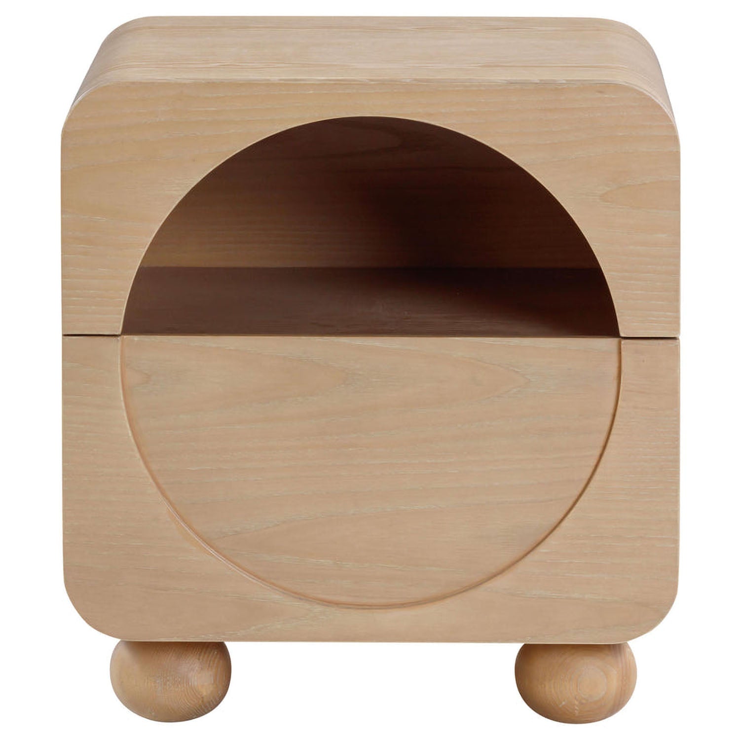 TOV Furniture Moonrise Natural Ash Nightstand