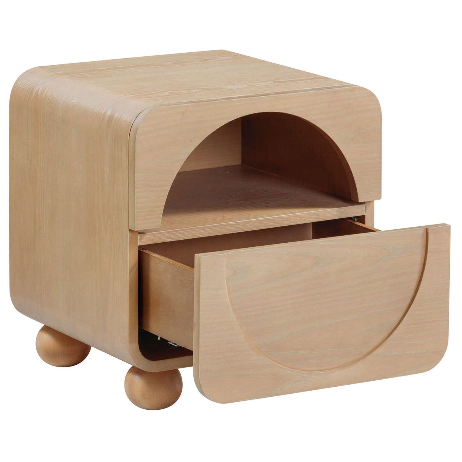 TOV Furniture Moonrise Natural Ash Nightstand