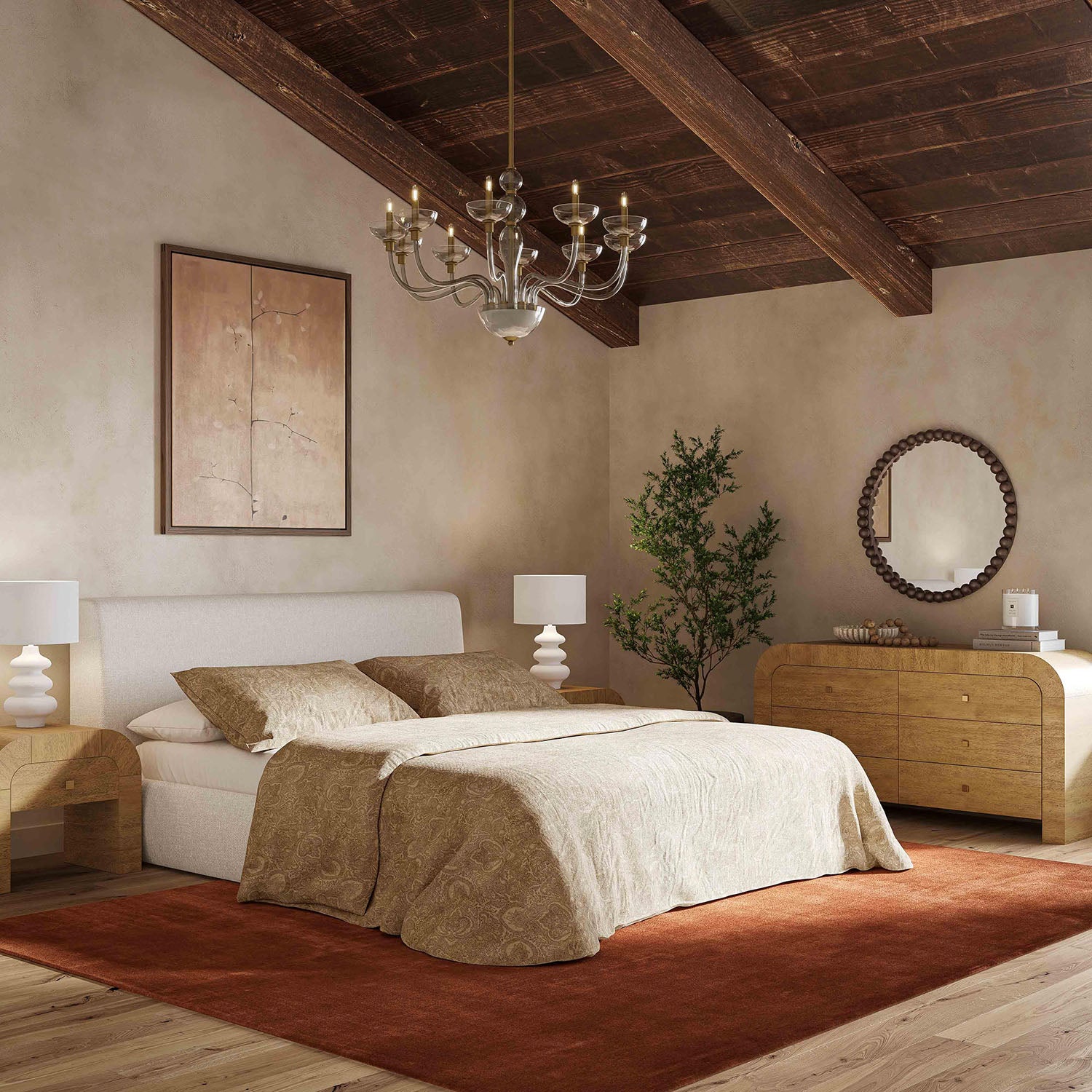 TOV Furniture Hump Natural 6-Drawer Dresser