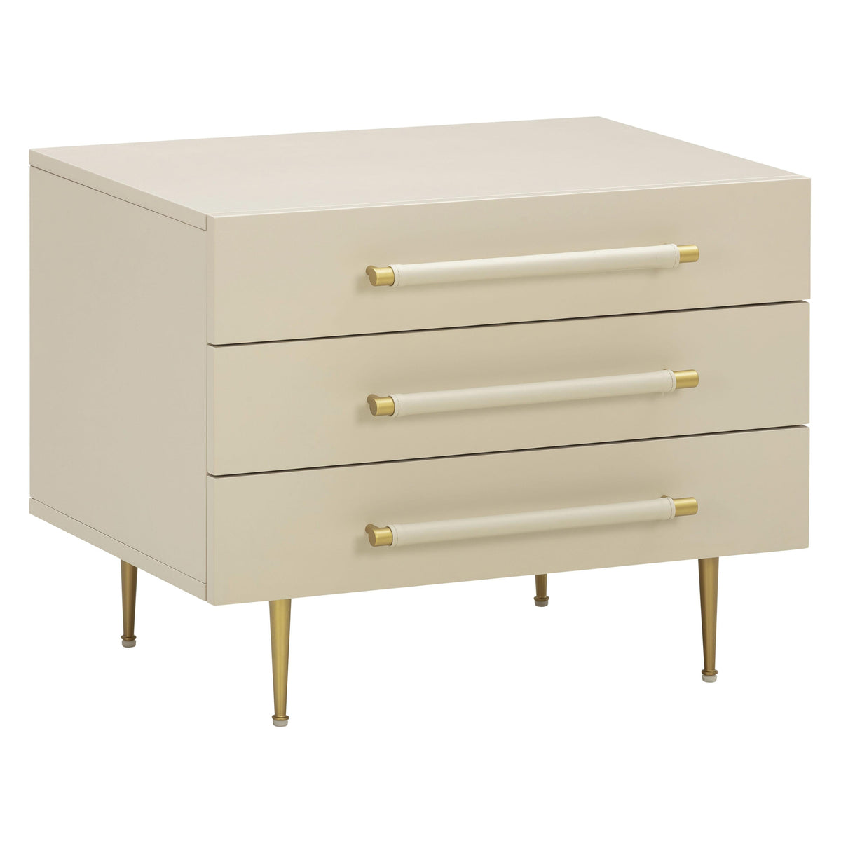 TOV Furniture Trident 3-Drawer Nightstand