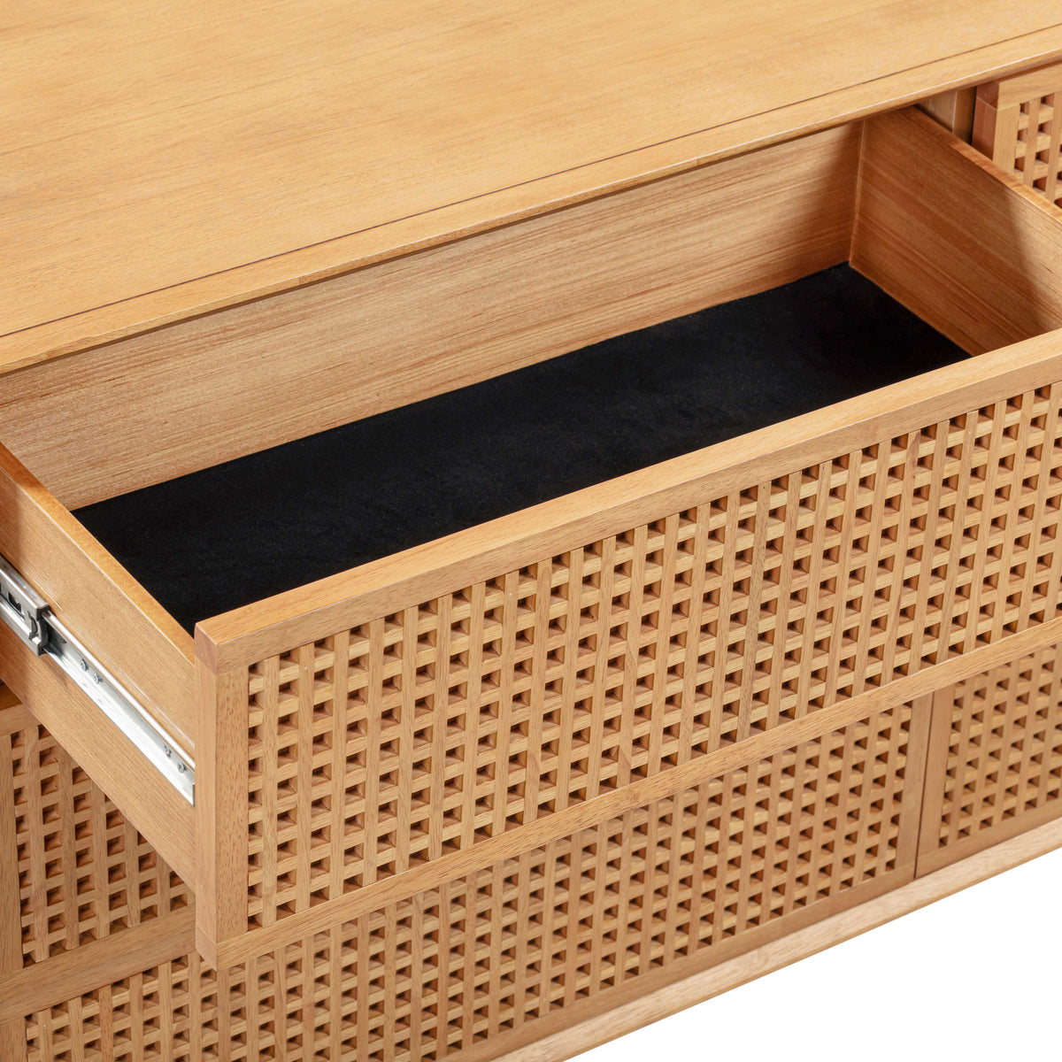 TOV Furniture Miles Natural Wood 6-Drawer Dresser