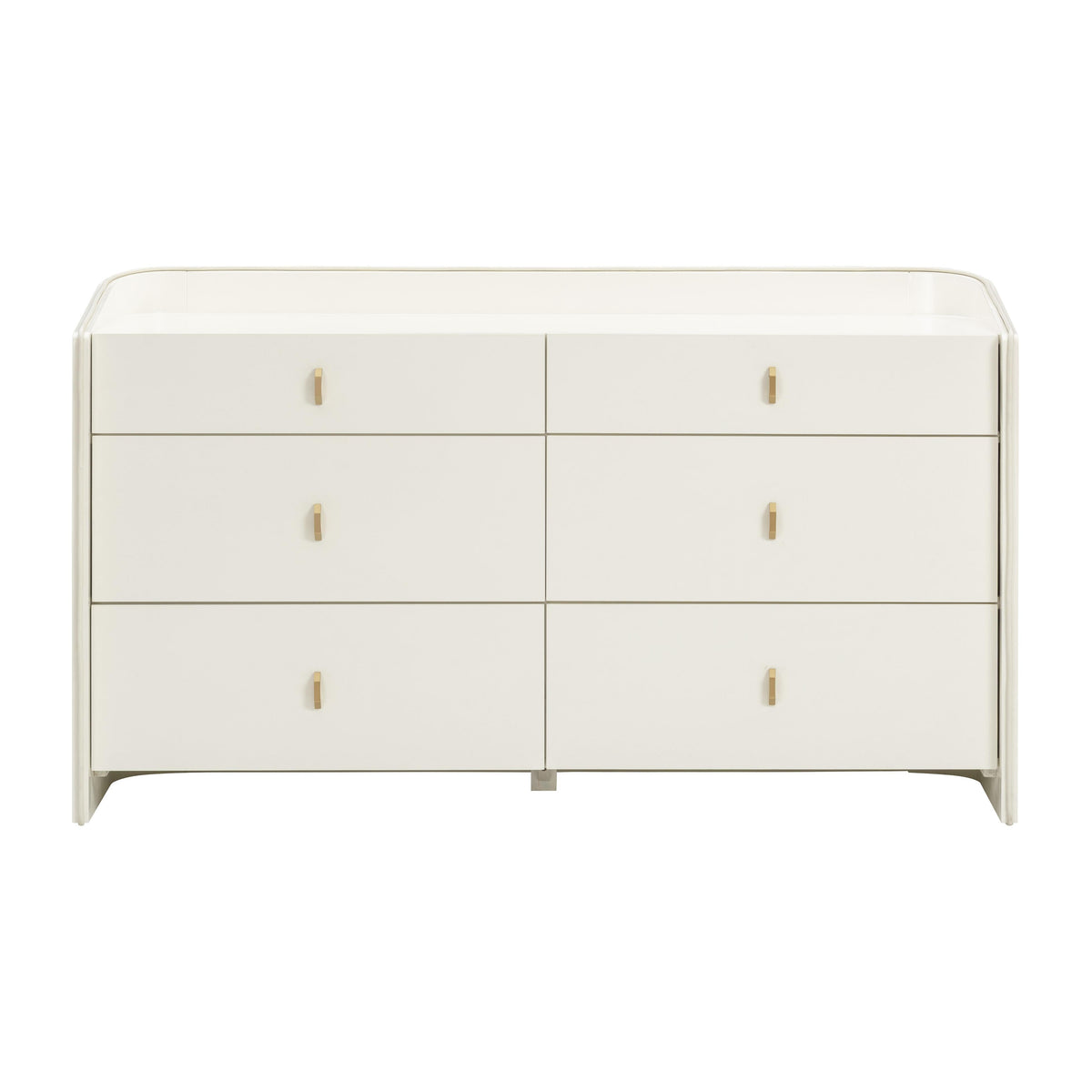 TOV Furniture Collins Cream 6-Drawer Dresser