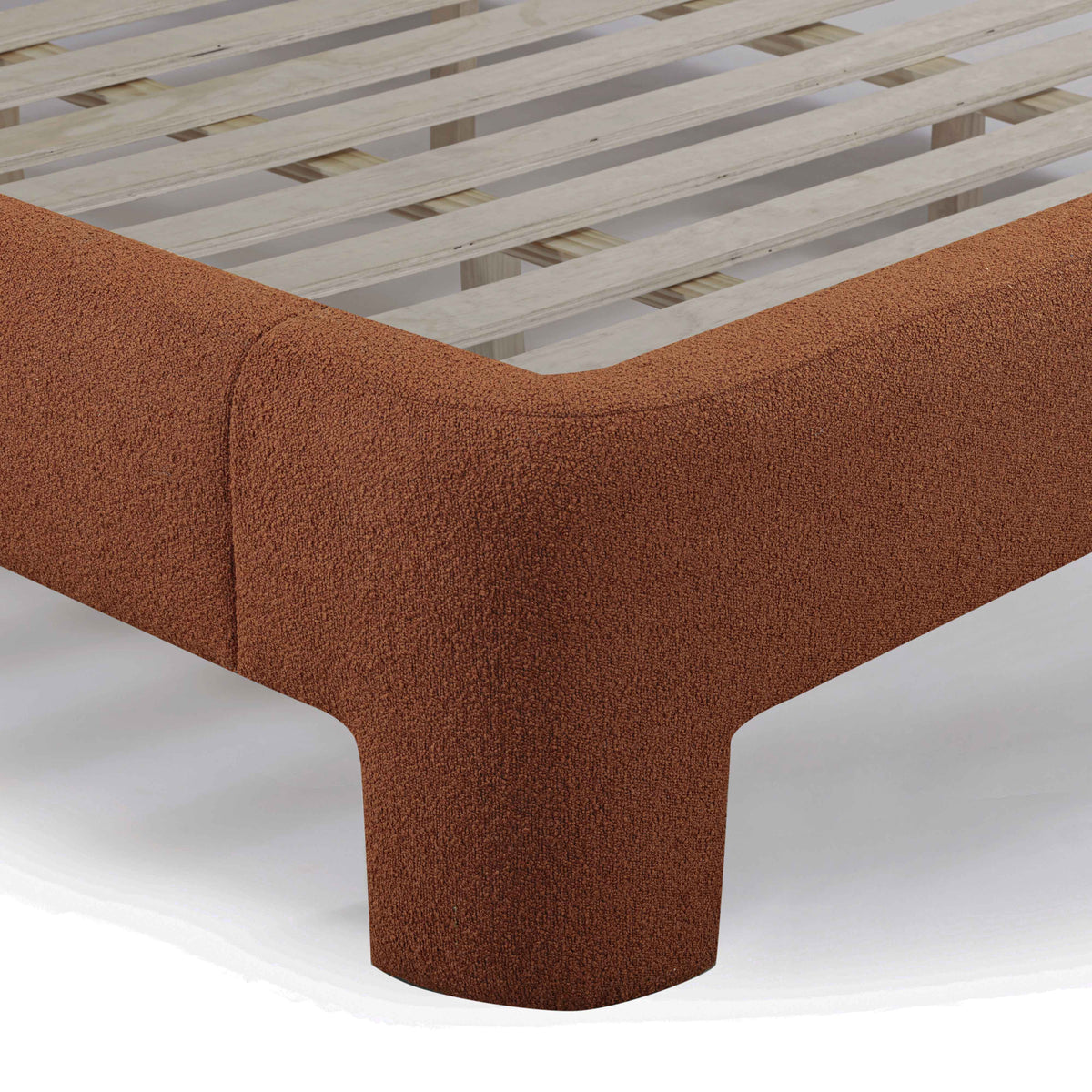 TOV Furniture Orphea Autumn Red Performance Boucle Bed