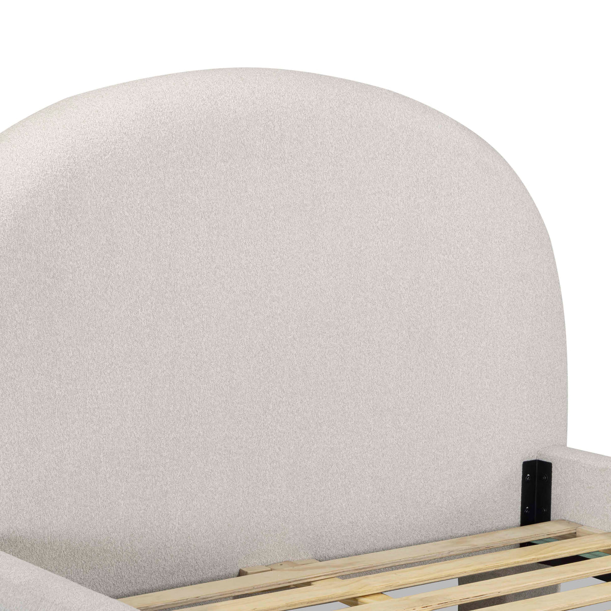 TOV Furniture Orphea Off White Performance Boucle Bed