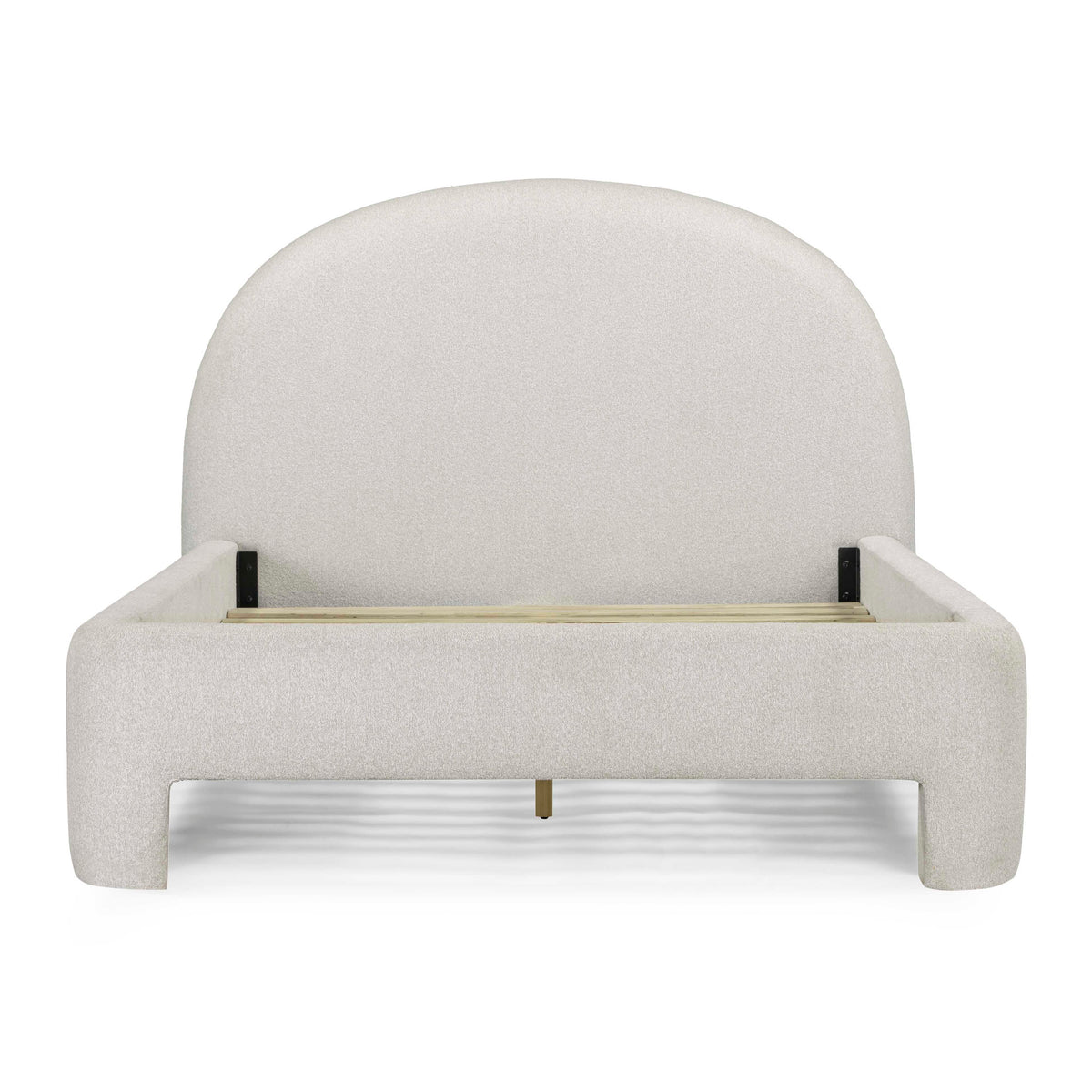 TOV Furniture Orphea Off White Performance Boucle Bed