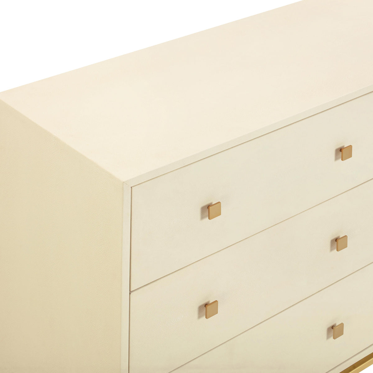 TOV Furniture Pesce Faux Shagreen 6-Drawer Dresser