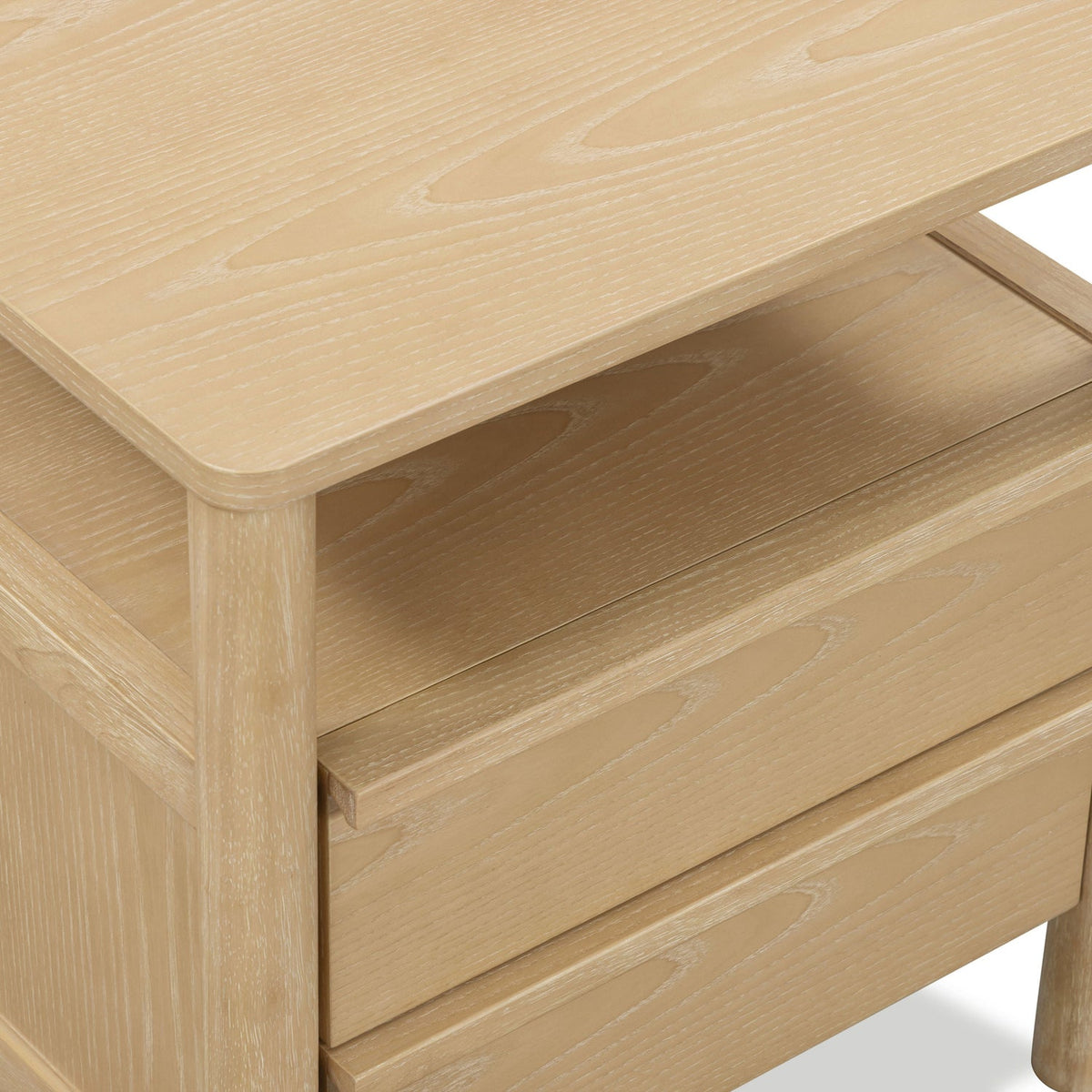 TOV Furniture Tyra Natural Ash 2-Drawer Nightstand