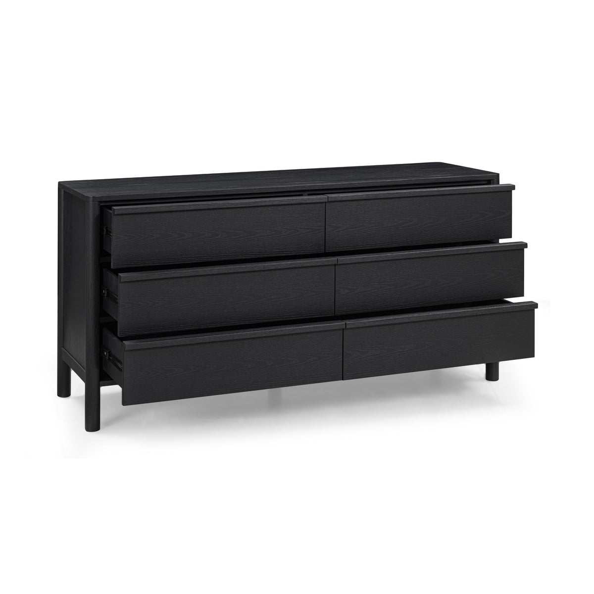 TOV Furniture Tyra Black Ash 6-Drawer Dresser