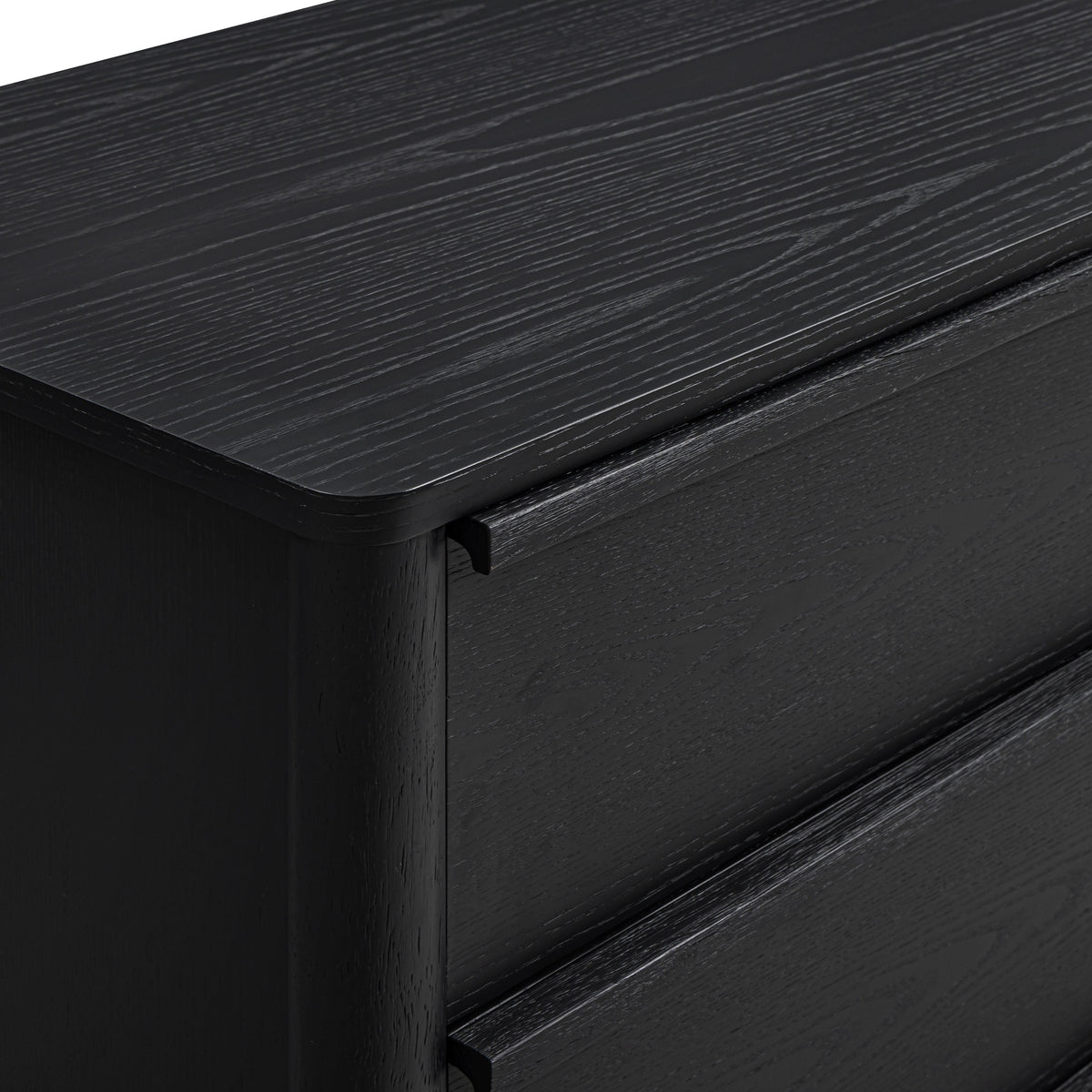 TOV Furniture Tyra Black Ash 6-Drawer Dresser