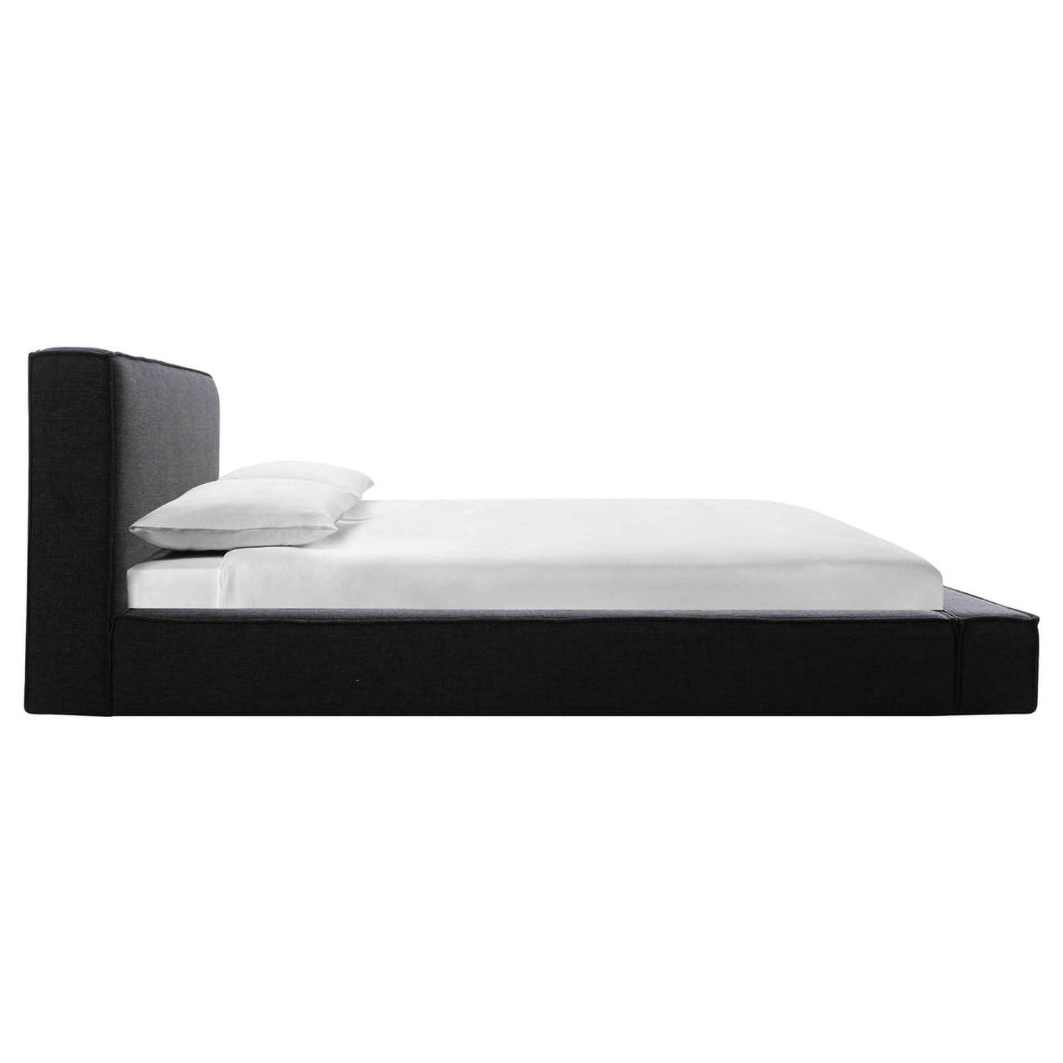 TOV Furniture Olafur Black Linen Bed