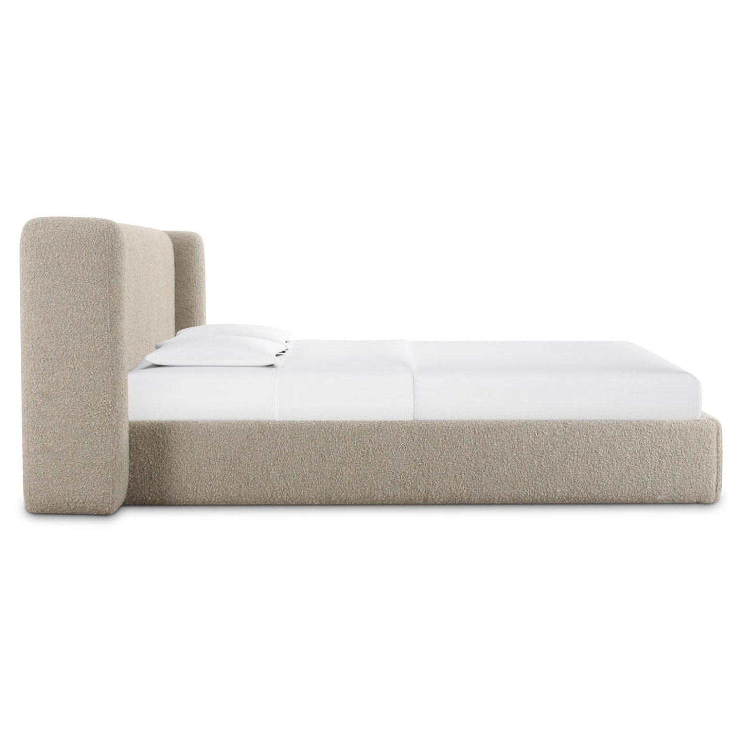 TOV Furniture Babette Tan Boucle Bed