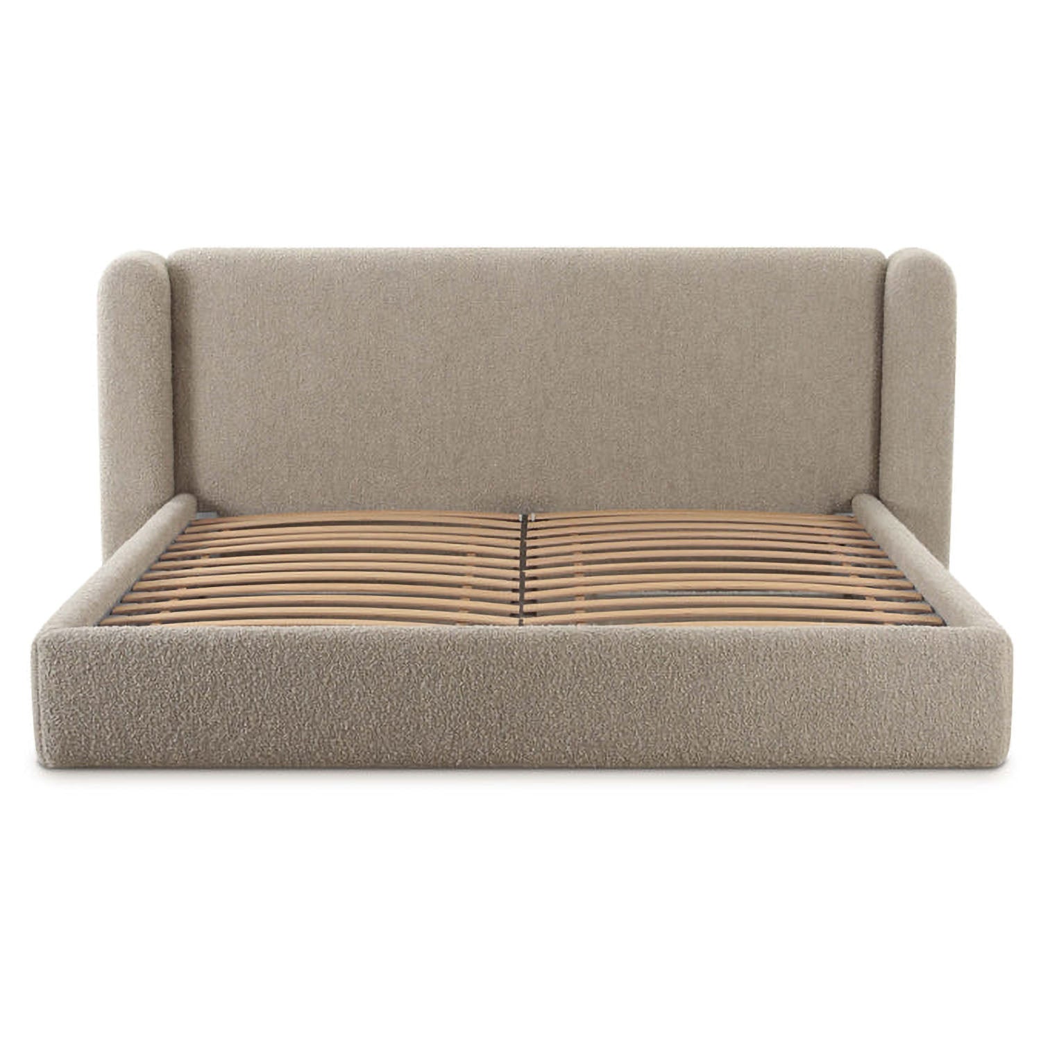 TOV Furniture Babette Tan Boucle Bed