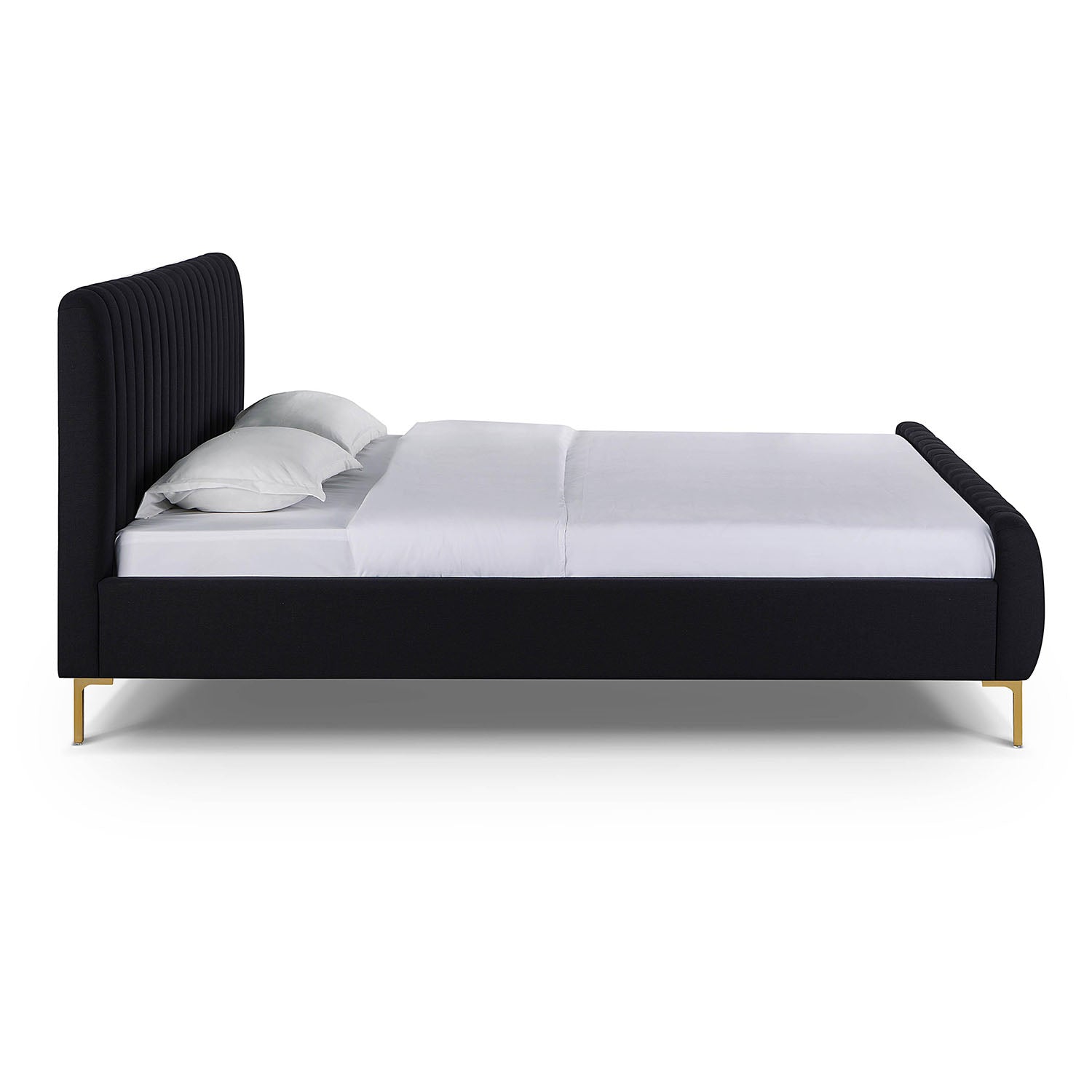 TOV Furniture Angela Upcycled Linen Bed