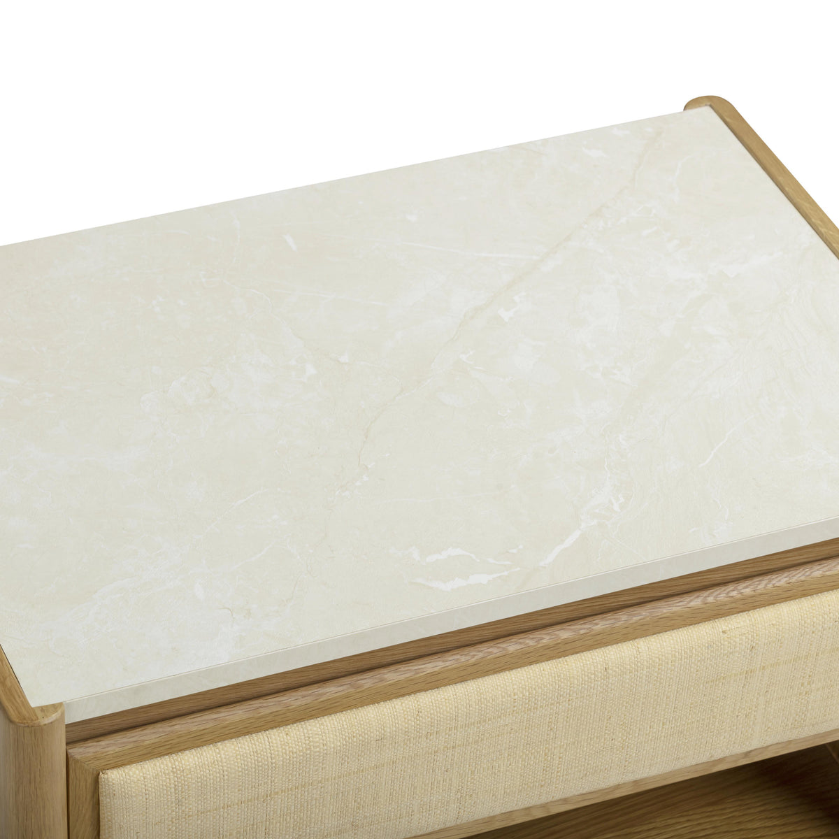 TOV Furniture Paige Natural Oak 2-Drawer Nightstand