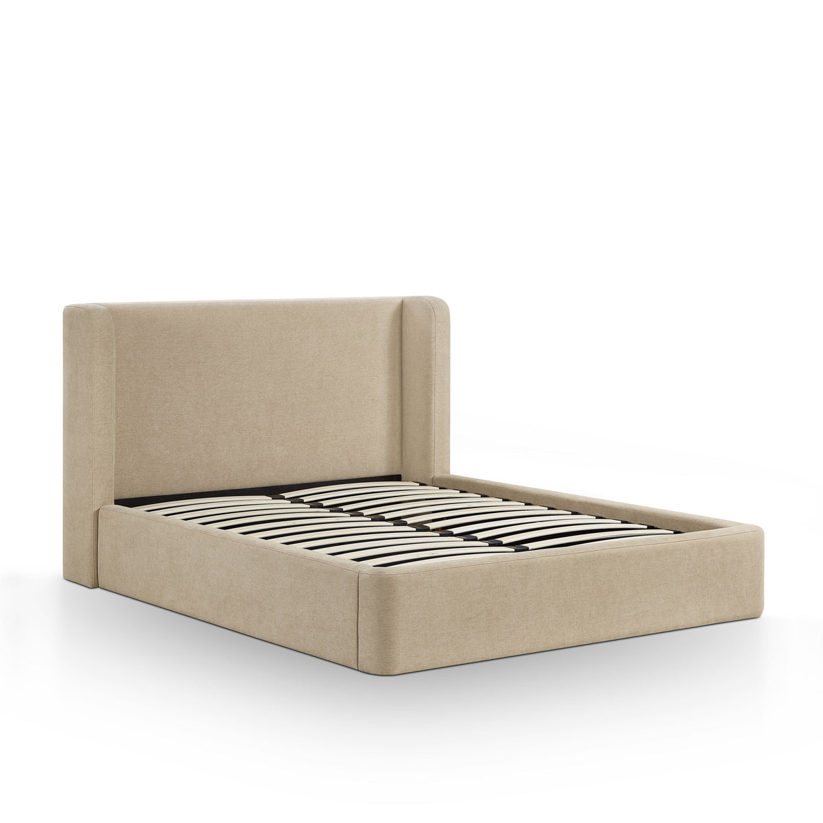 TOV Furniture Harmony Tan Performance Chenille Storage Bed