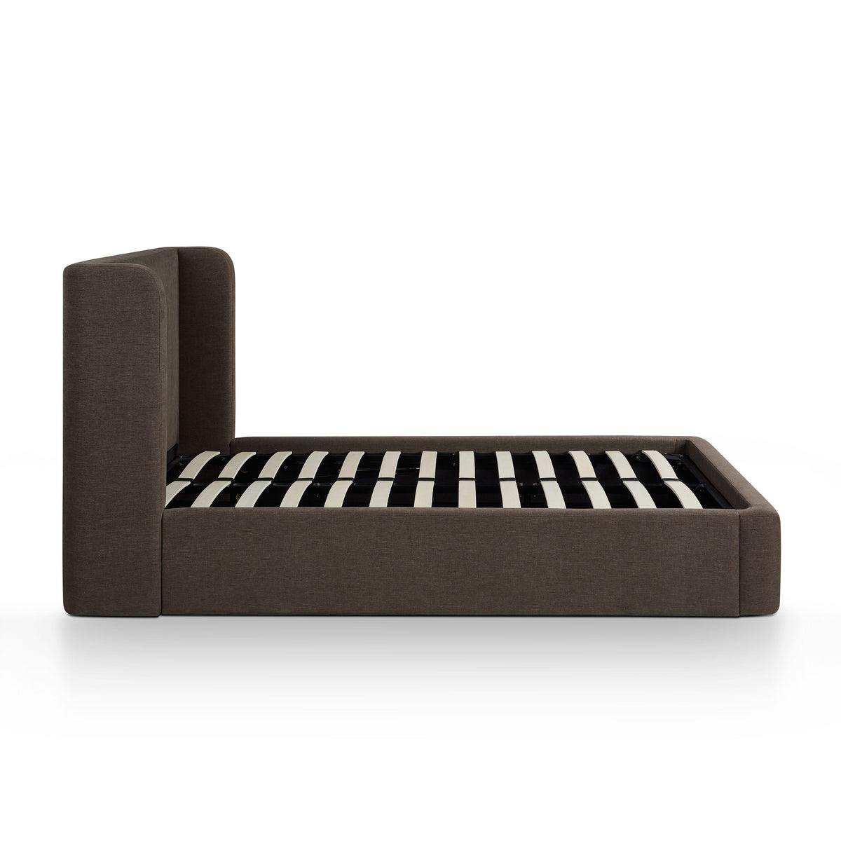TOV Furniture Harmony Brown Performance Chenille Storage Bed