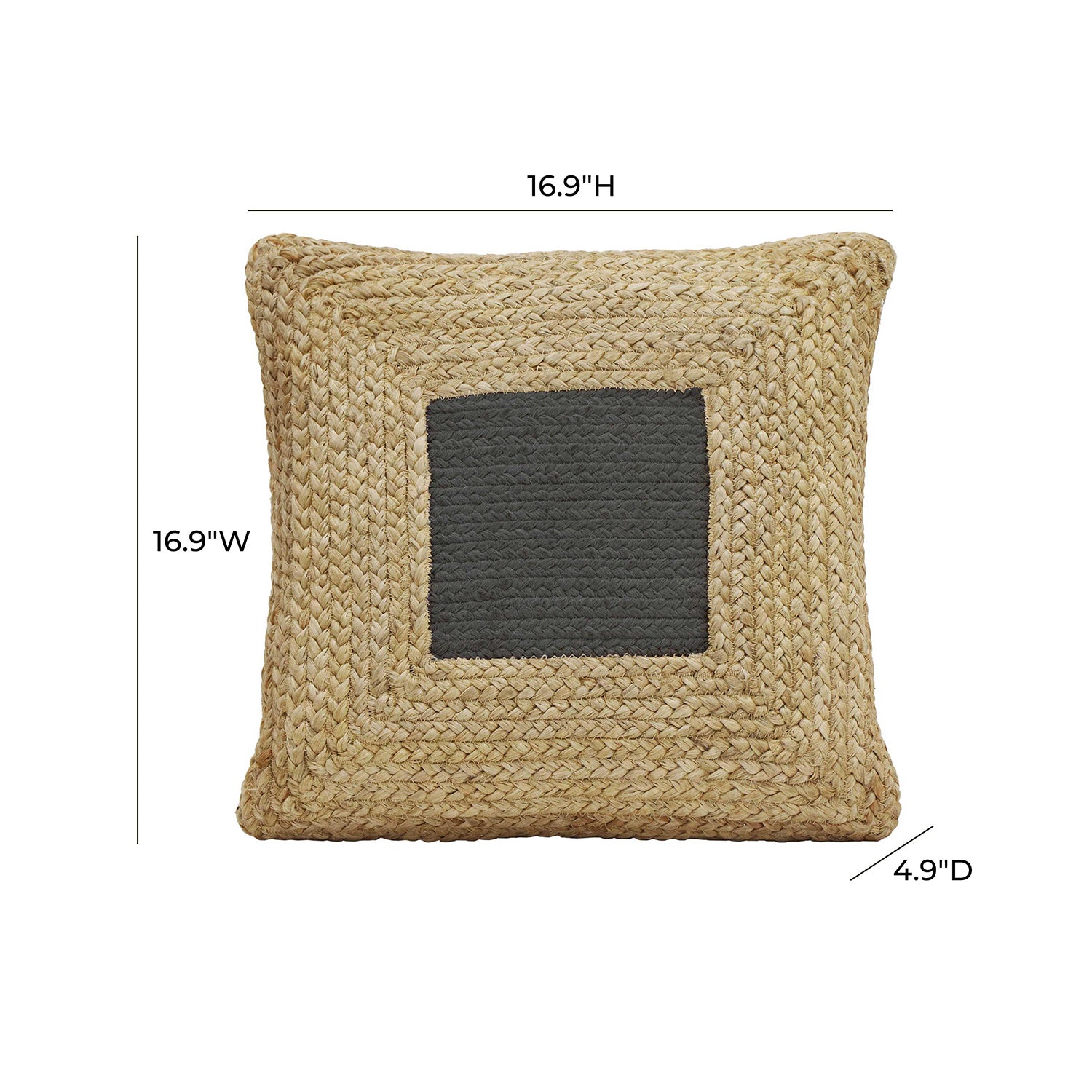 TOV Furniture Blank Mind Square Accent Pillow