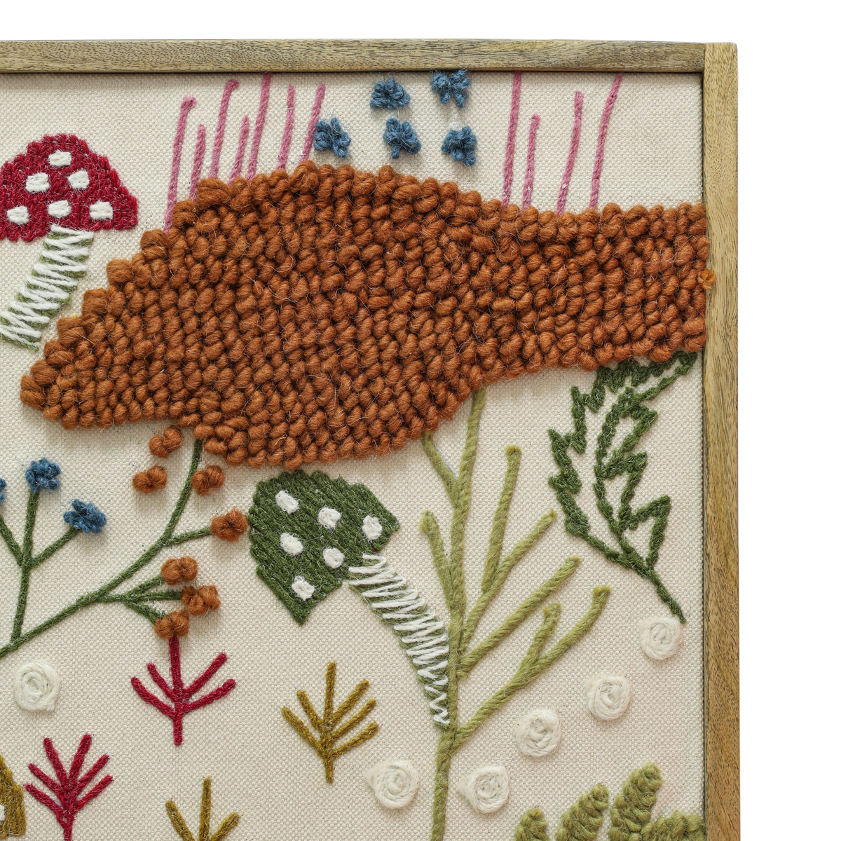 TOV Furniture Muro Forage Embroidered Large Wall Art