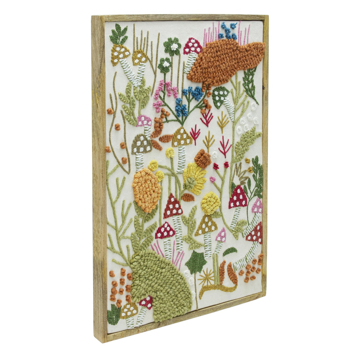 TOV Furniture Muro Forage Embroidered SMall Wall Art