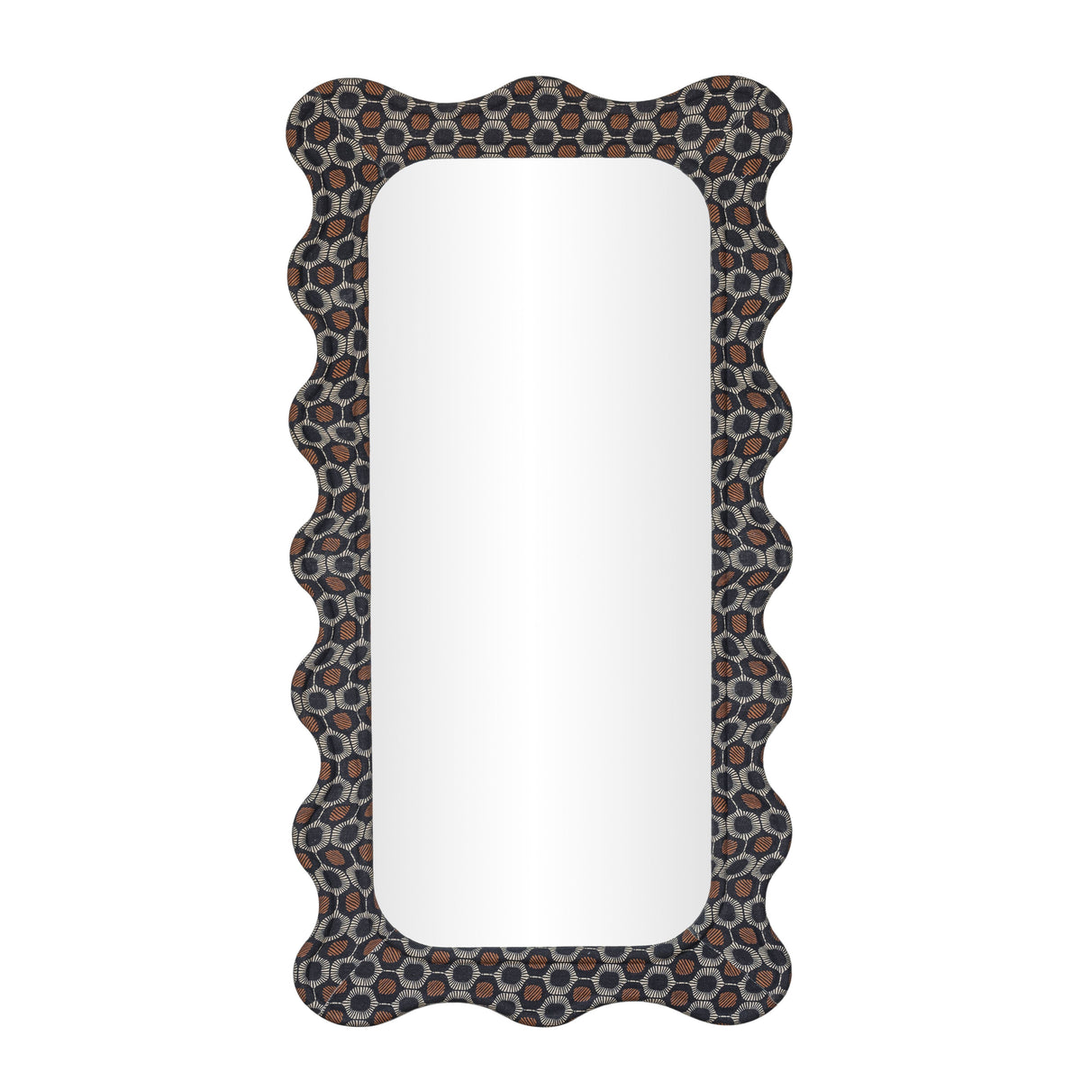 TOV Furniture Charlene Biologic Squiggle Wall Mirror
