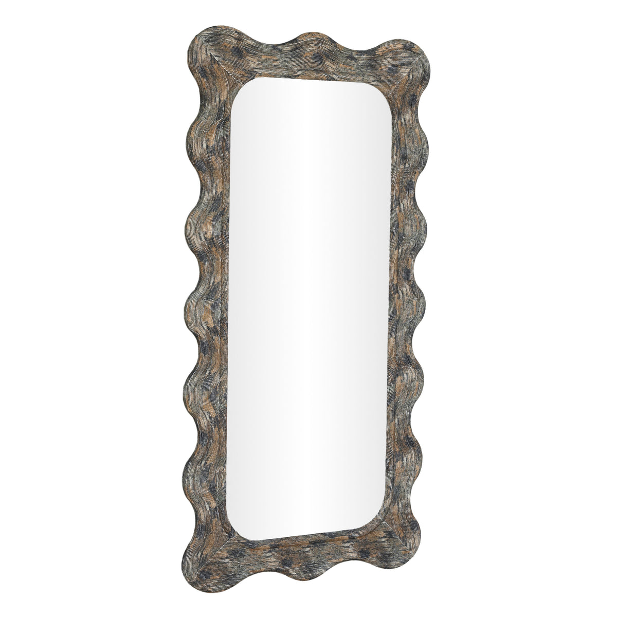 TOV Furniture Charlene  Watercolor Squiggle Wall Mirror