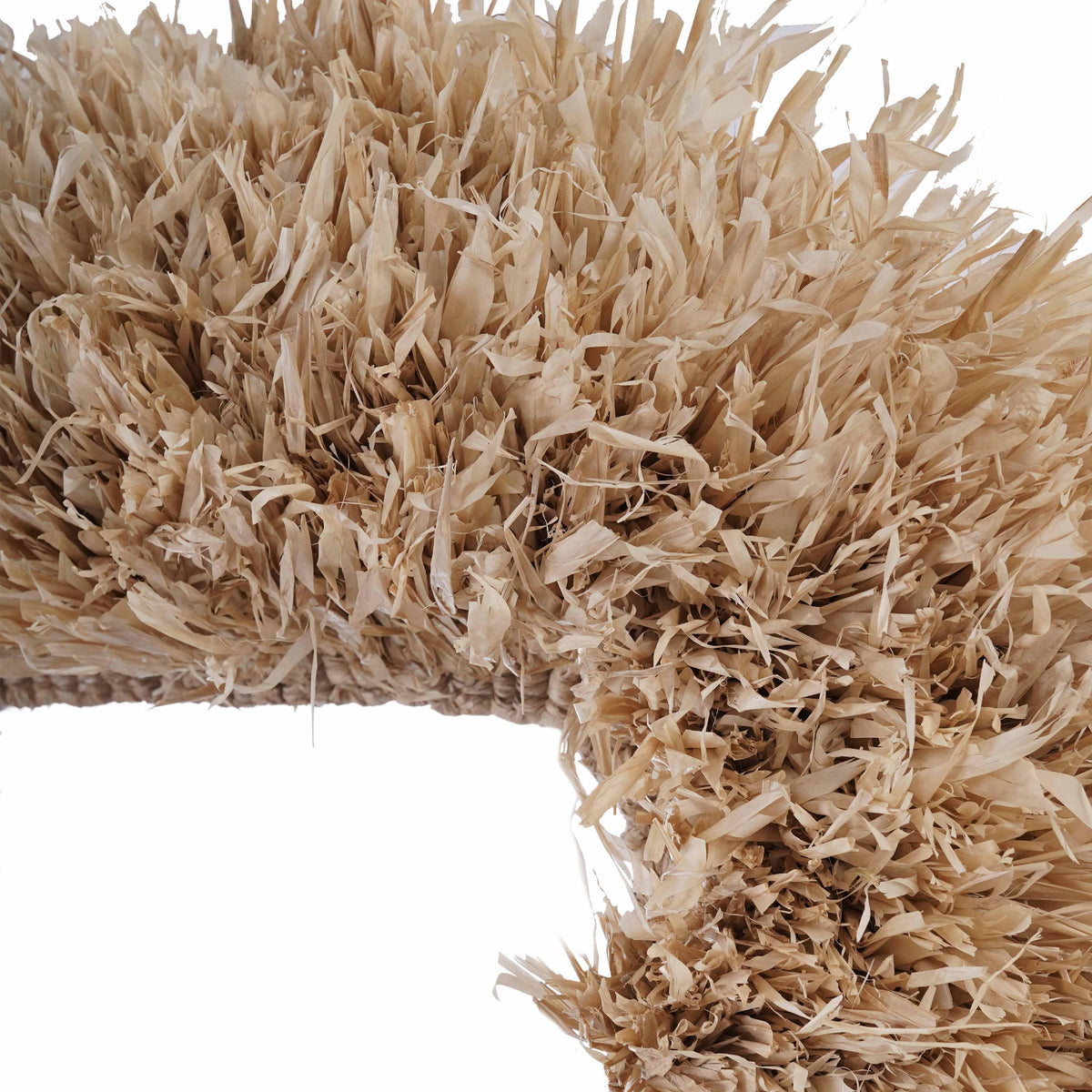 TOV Furniture Palm Natural Sisal Rectangular Wall Mirror