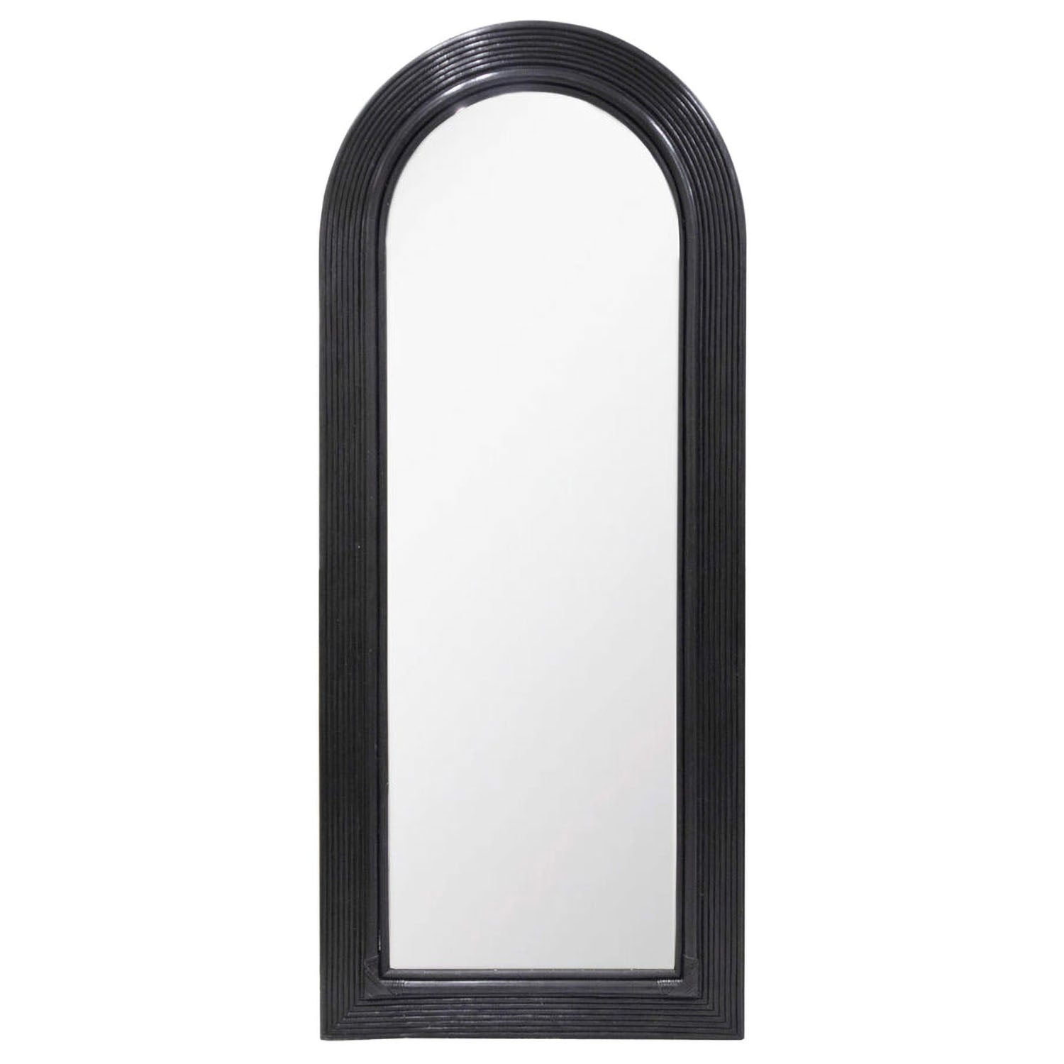 TOV Furniture Tanya Rattan Floor Mirror