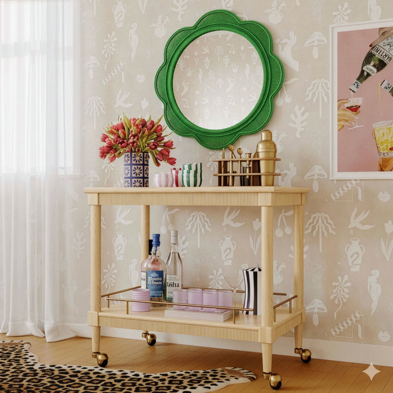 TOV Furniture Zeva Wall Mirror