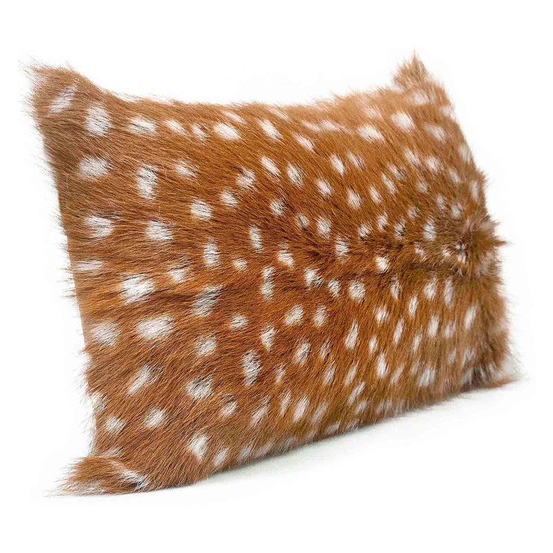 TOV Furniture Amber Genuine Goatskin Lumbar Pillow