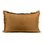 TOV Furniture Amber Genuine Goatskin Lumbar Pillow