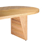 TOV Furniture Caren Natural Rattan Oval Dining Table