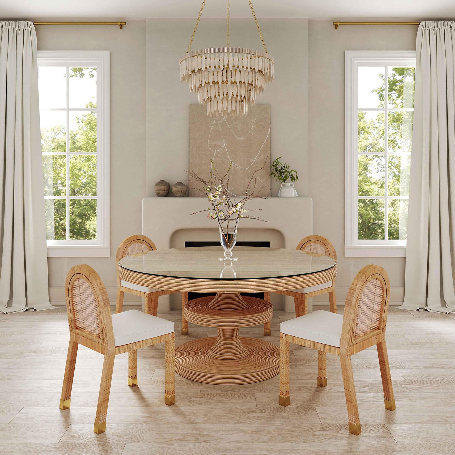 TOV Furniture Amara Dining Chair - Thumbnail 2
