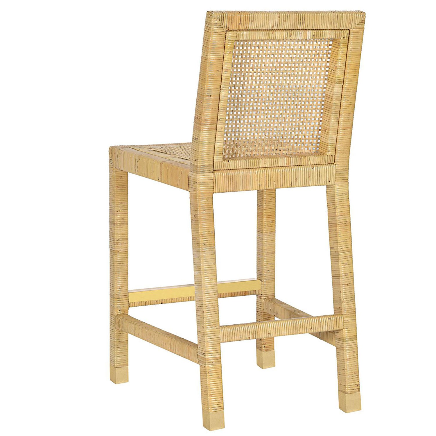 TOV Furniture Amara Cream Linen Dining Counter Stool