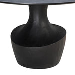 TOV Furniture Gevra Acacia & Faux Plaster Round Dining Table