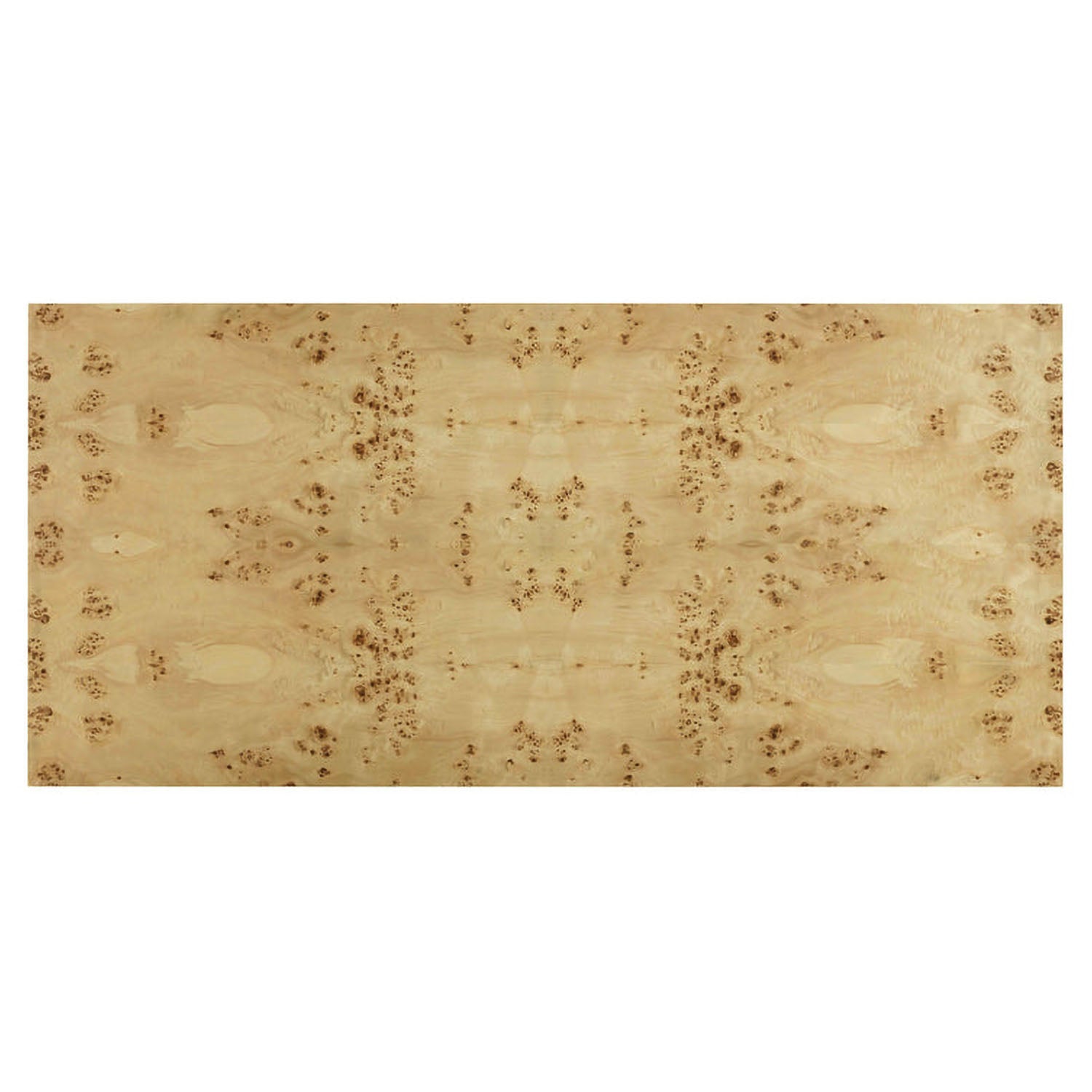 TOV Furniture Brandyss Natural Burl Rectangular Dining Table