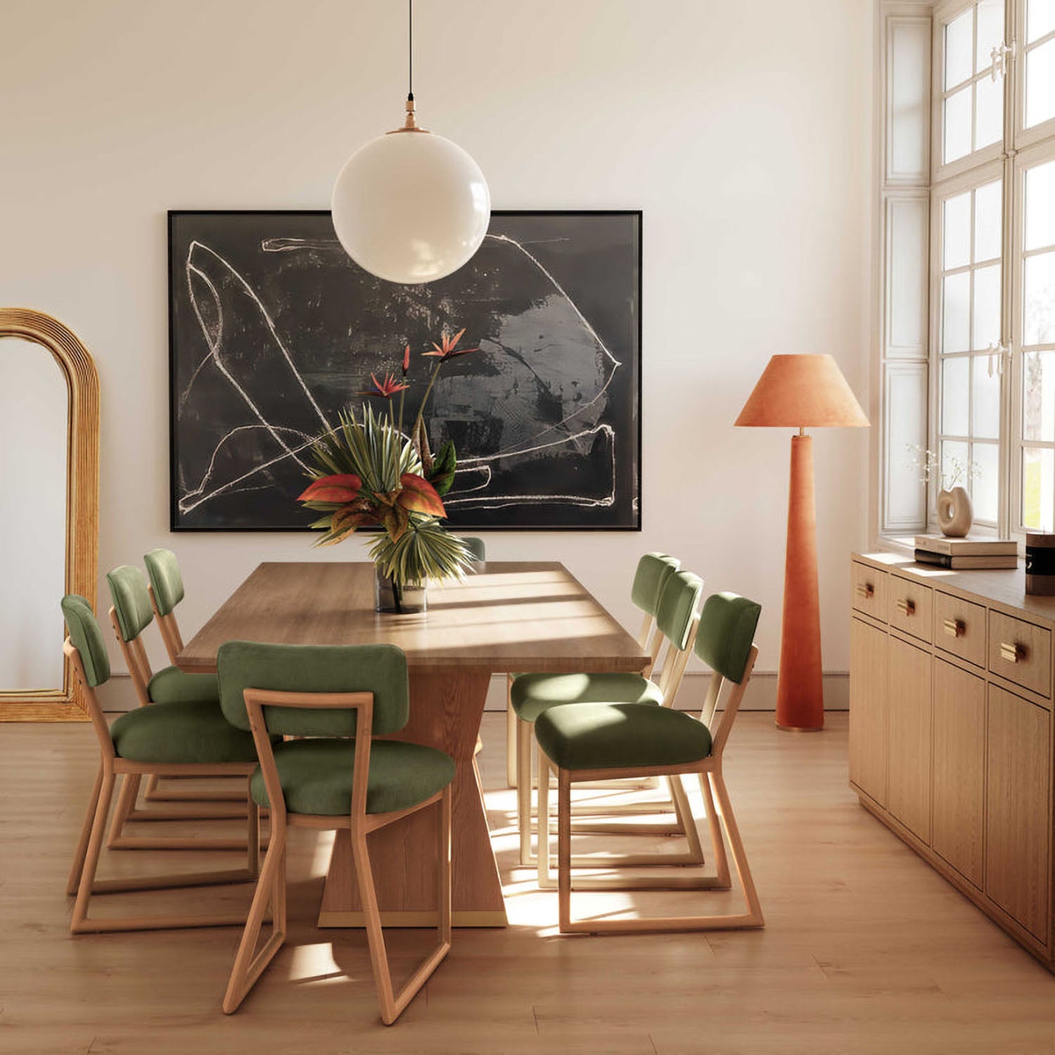 TOV Furniture Bobbie Performance Upcycled Dining Chair