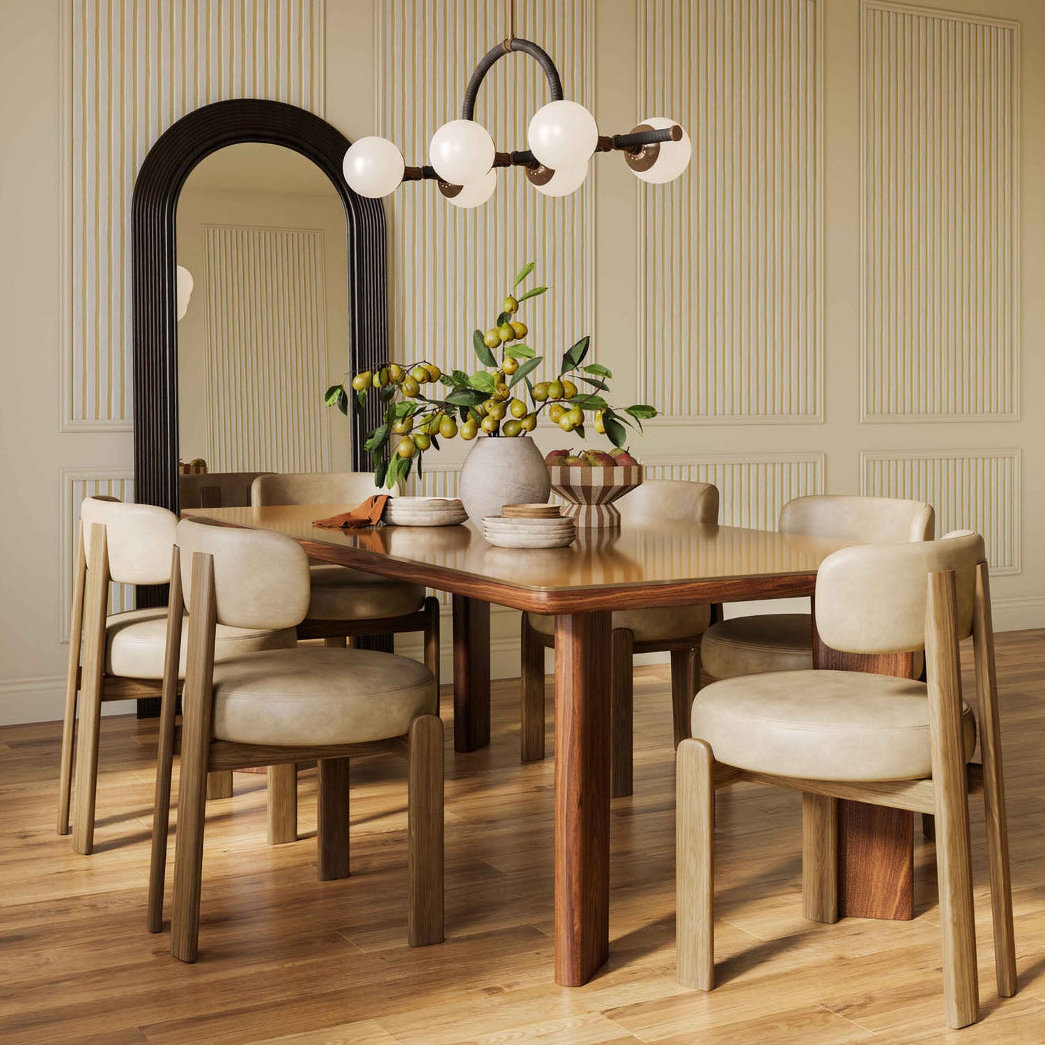 TOV Furniture Odessa Vegan Leather Dining Chair