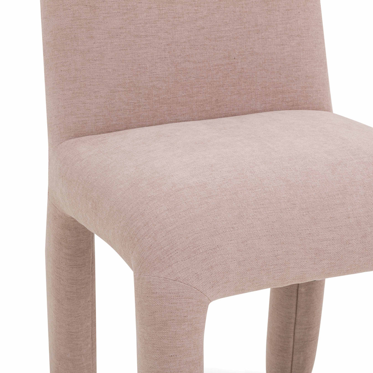 TOV Furniture Georgia Pink Performance Chenille Dining Chair