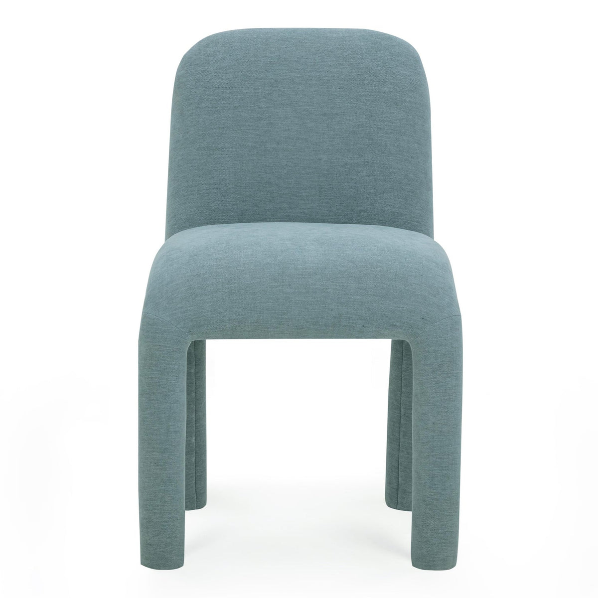 TOV Furniture Georgia Blue Performance Chenille Dining Chair