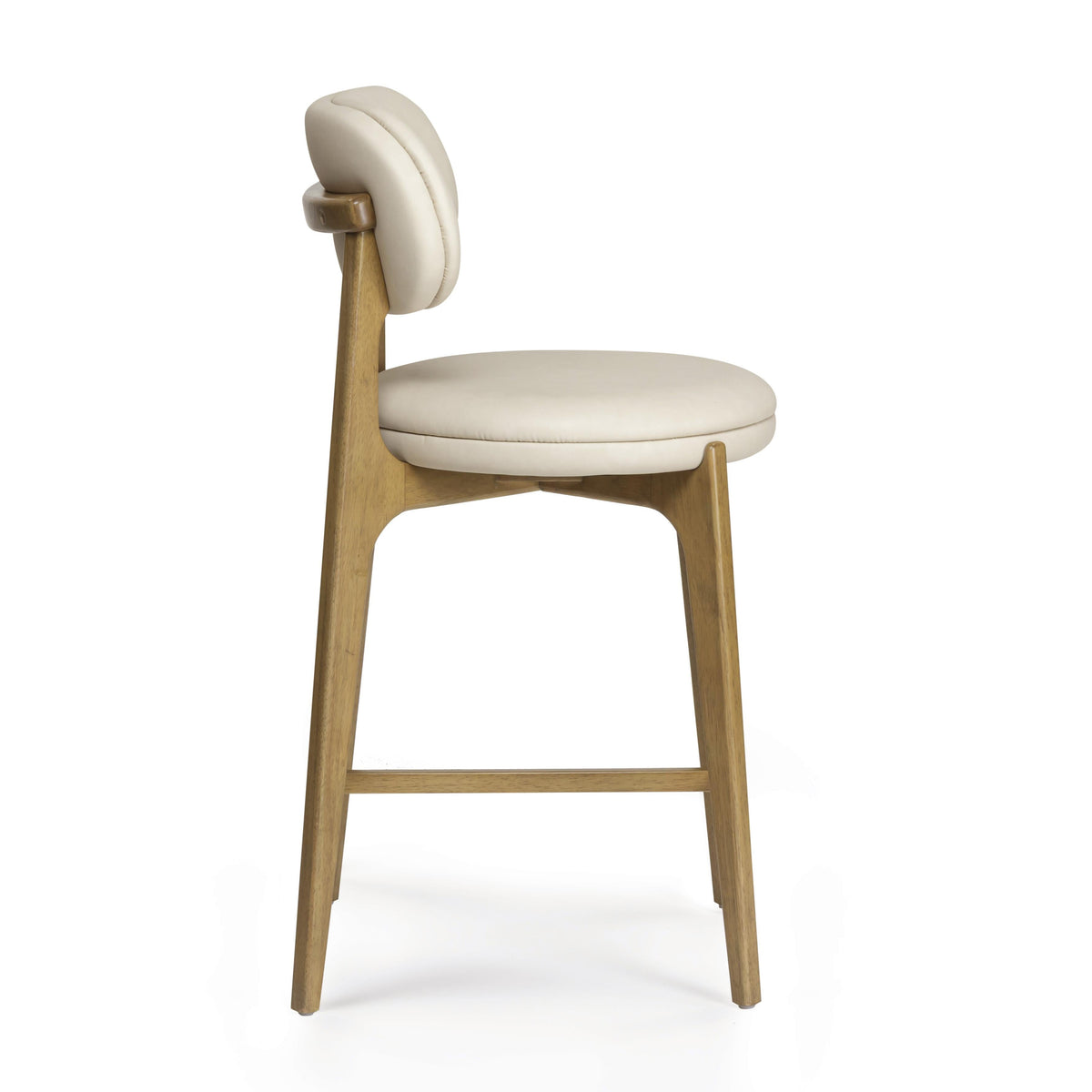 TOV Furniture Carnation Cream Performance Vegan Leather Counter Stool