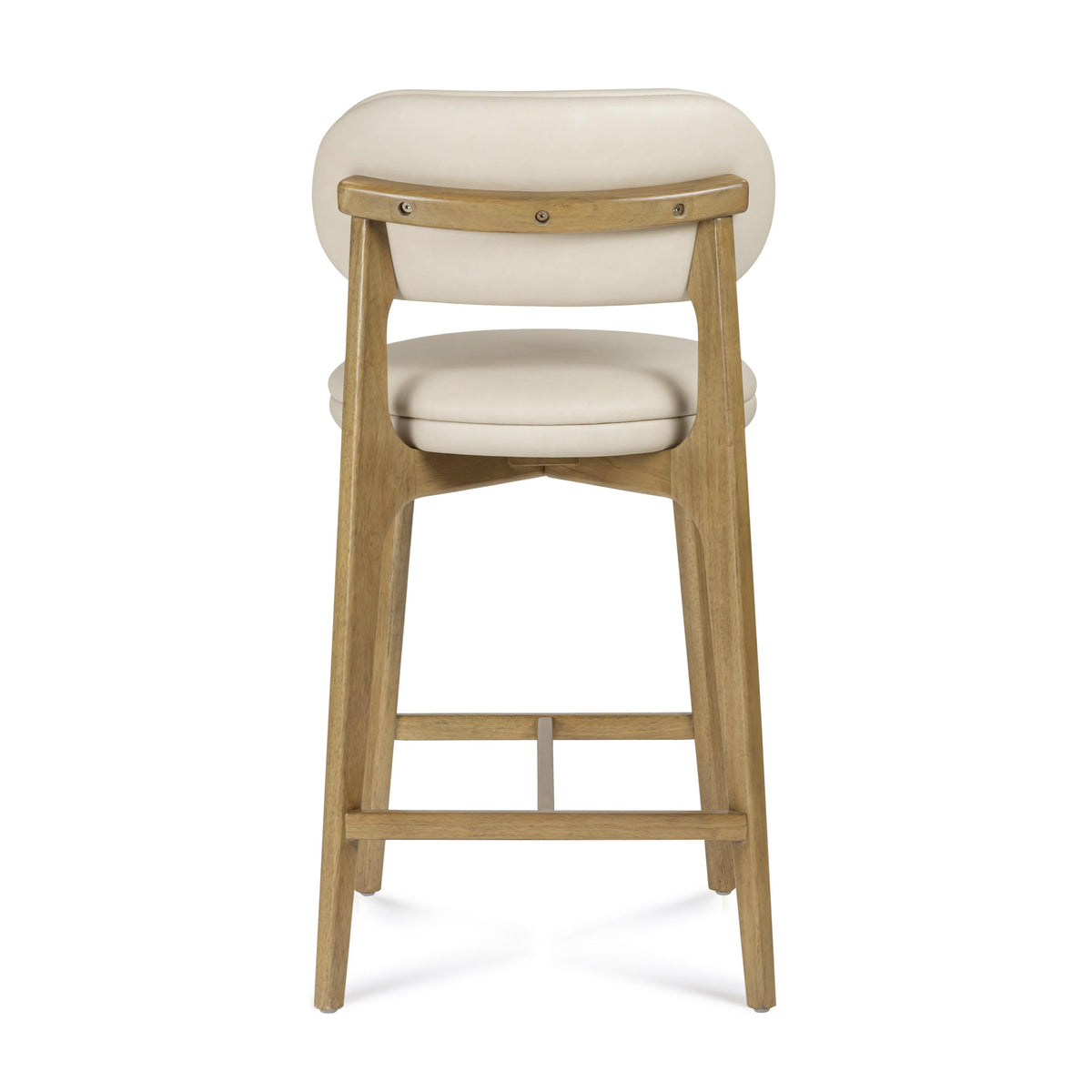 TOV Furniture Carnation Cream Performance Vegan Leather Counter Stool
