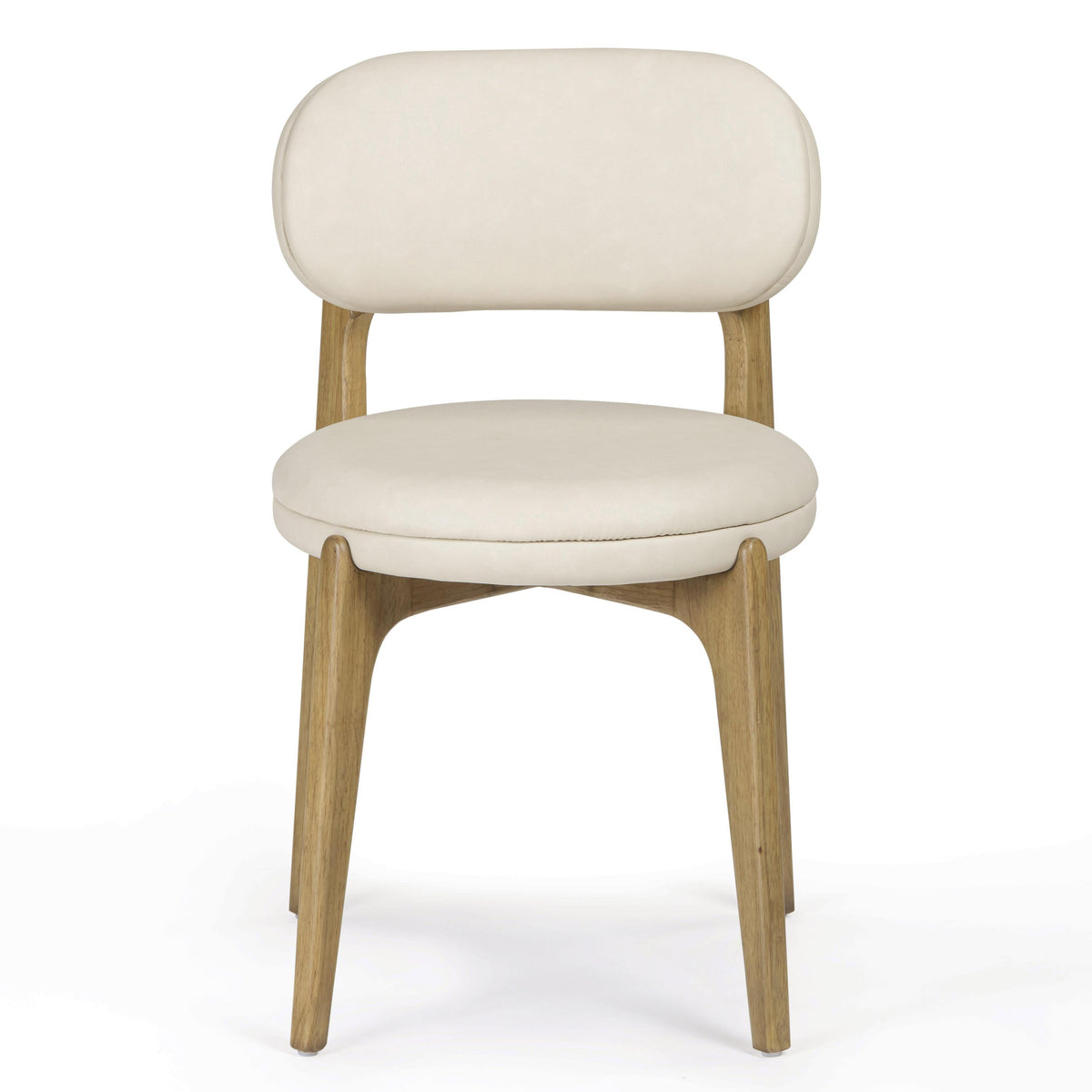 TOV Furniture Carnation Cream Performance Vegan Leather Dining Chair